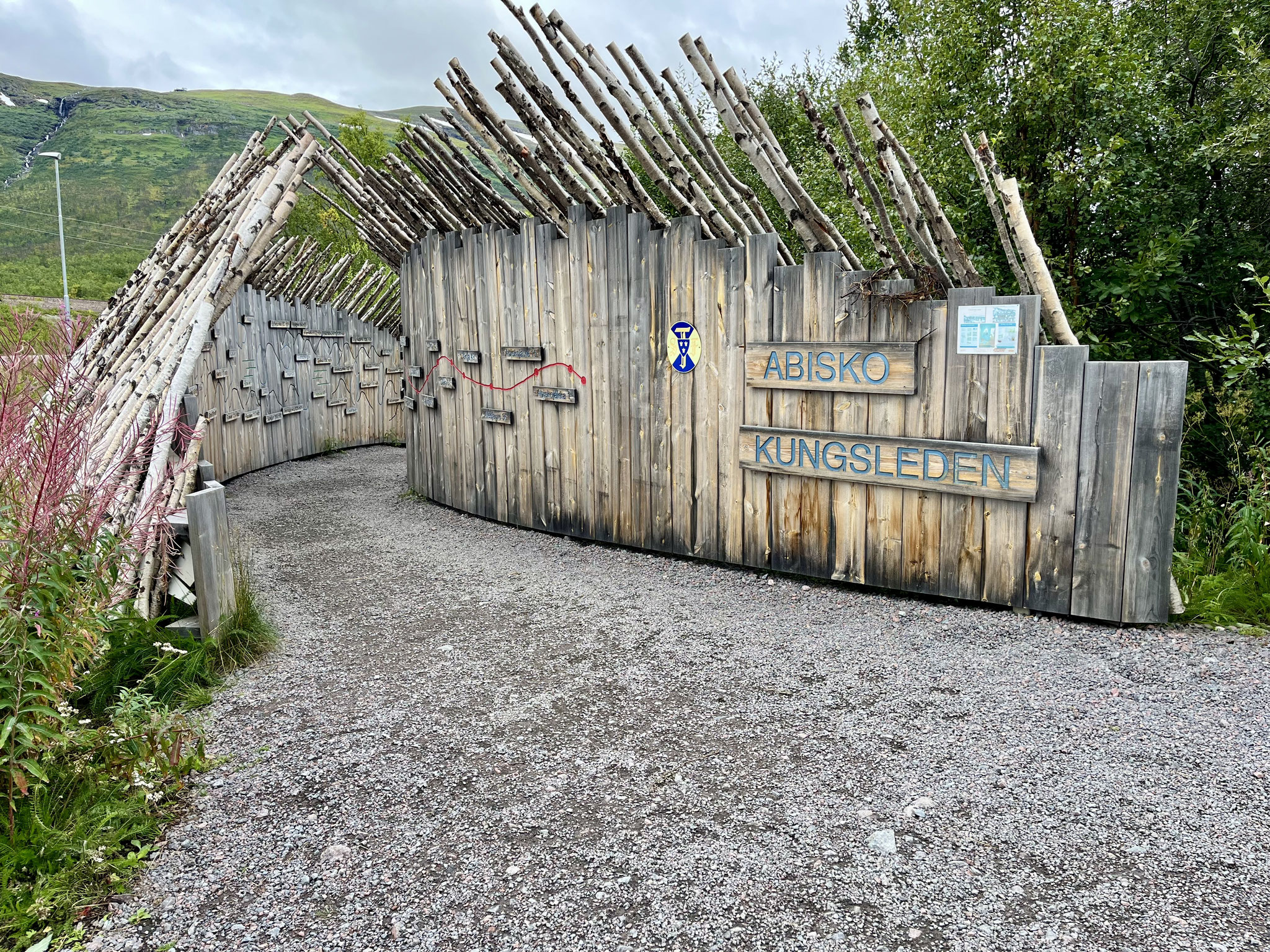 Der Einstieg in den Kungsleden von Abisko aus
