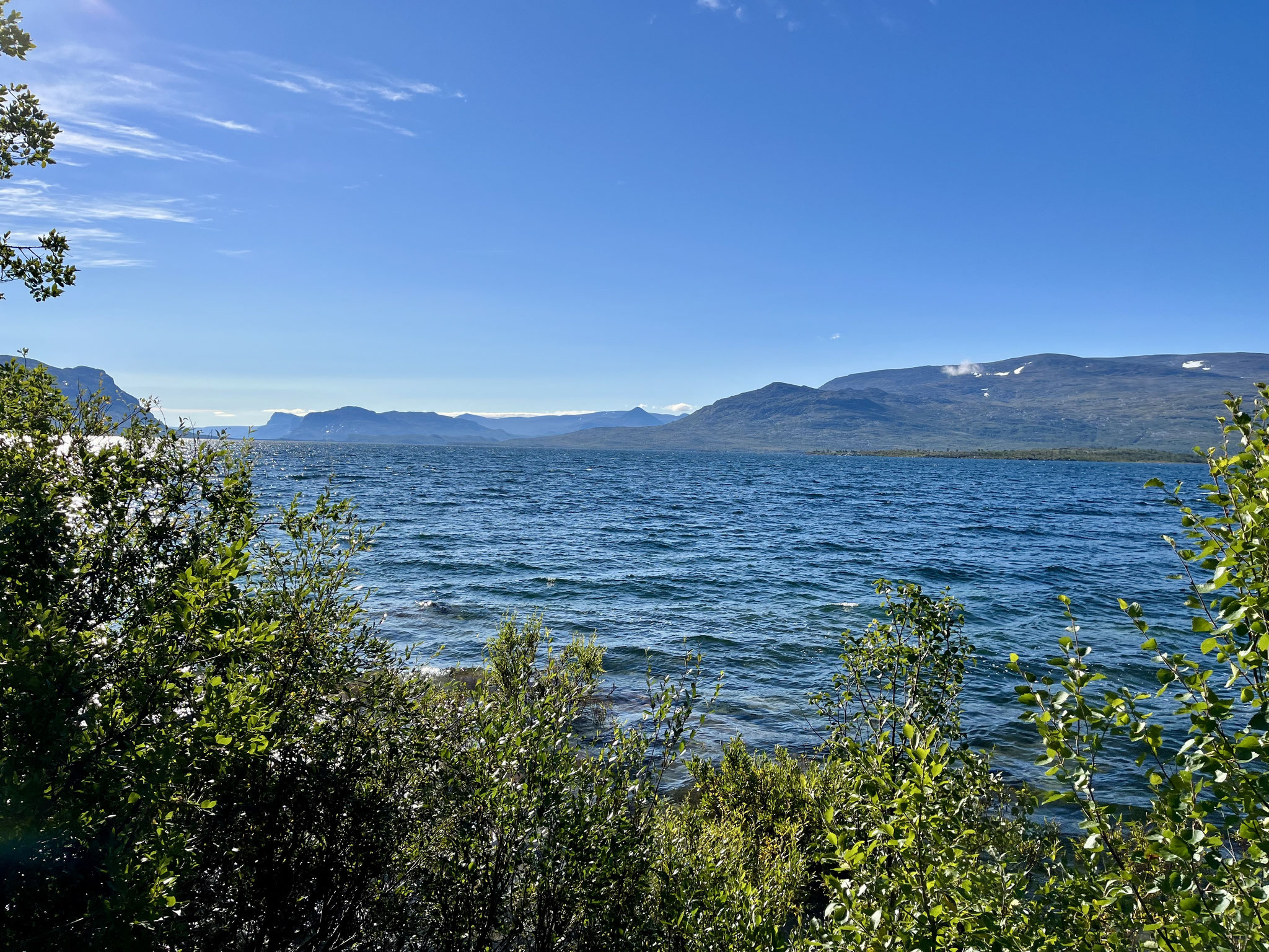 Blick auf den Stausee