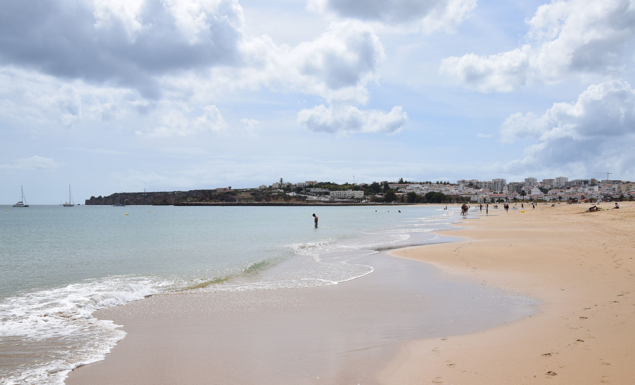 4 km langer Sandstrand Richtung Alvor