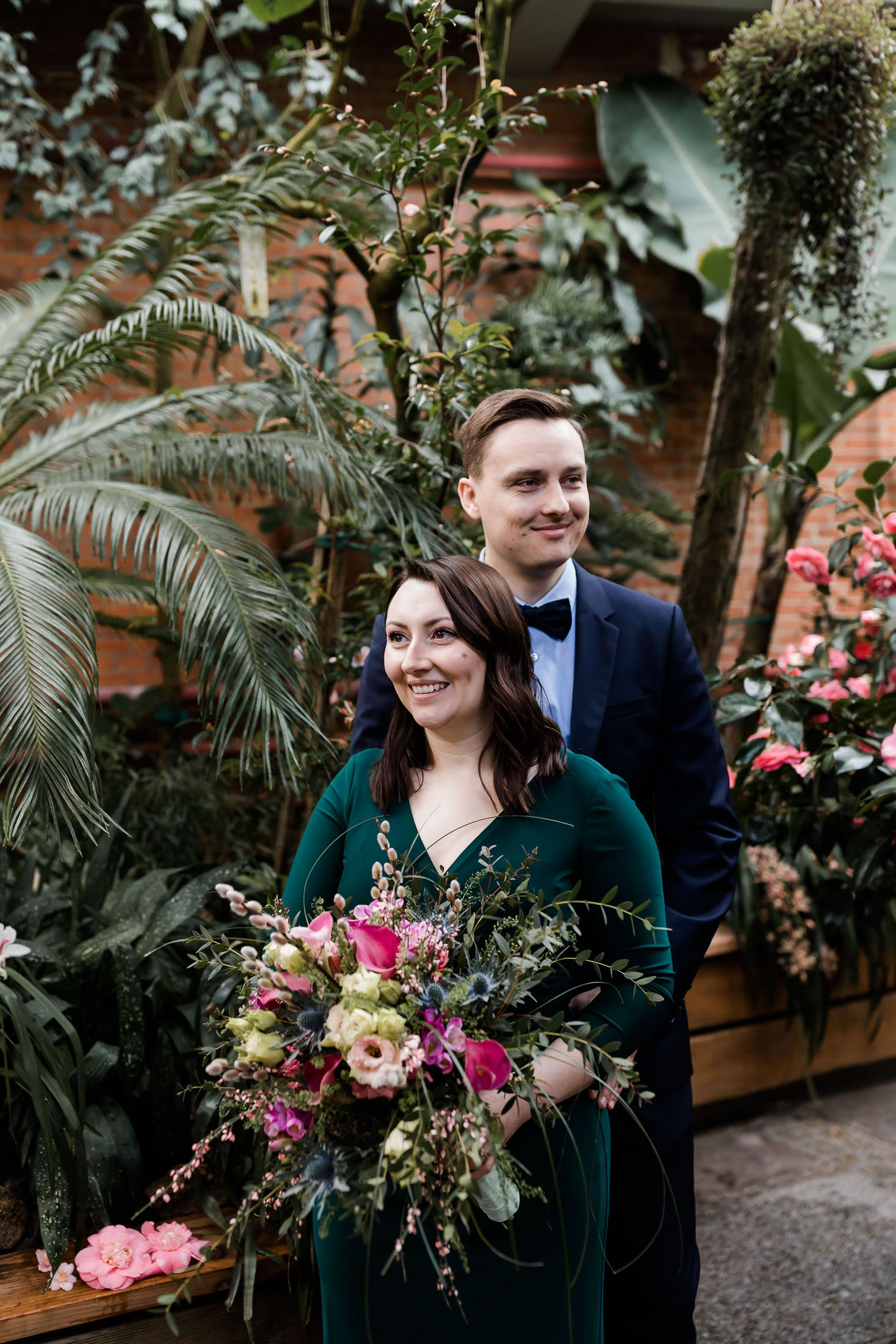 Hochzeit in Erlangen Schlosspark Botanischer Garten
