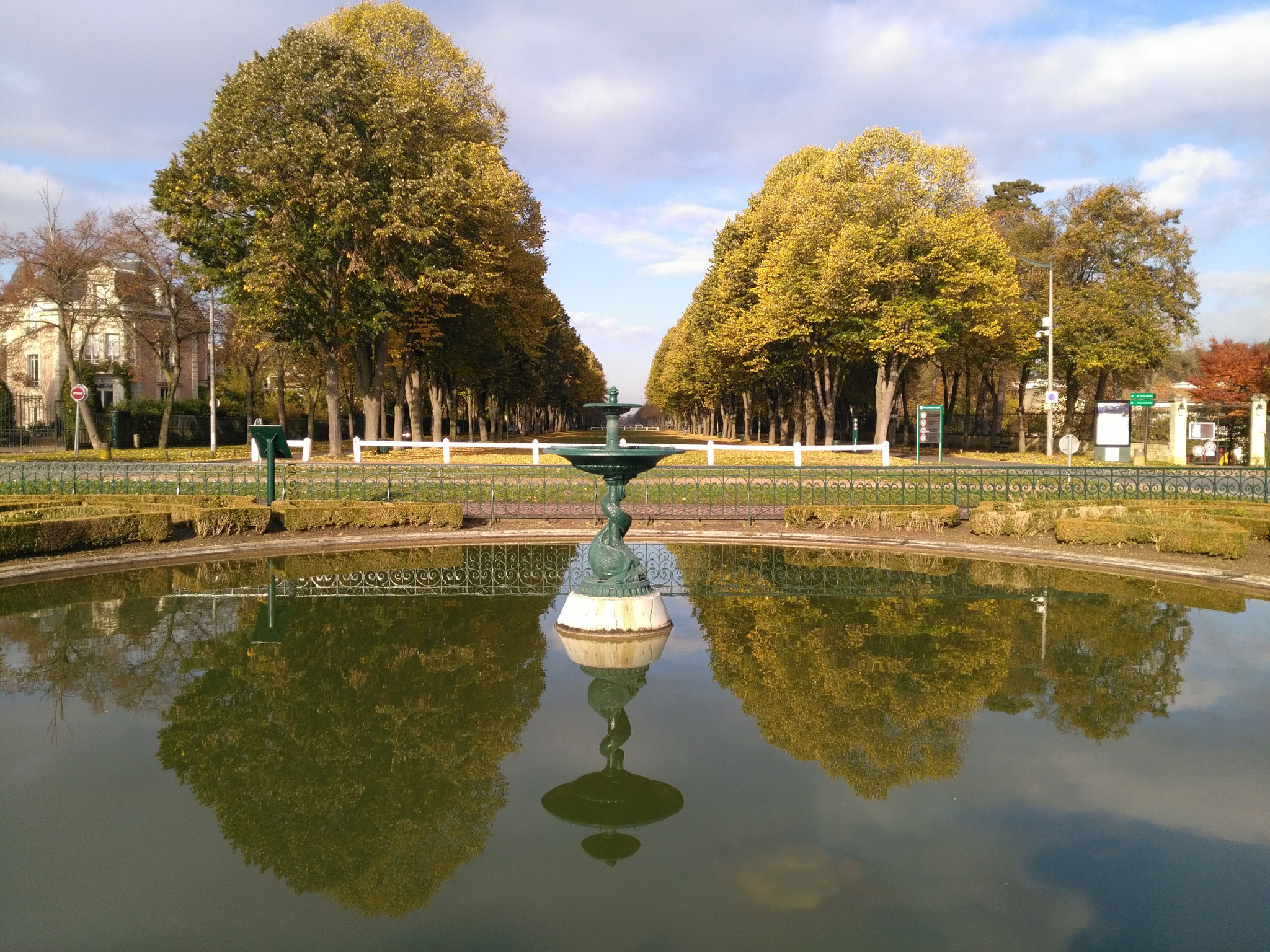 le parc du château