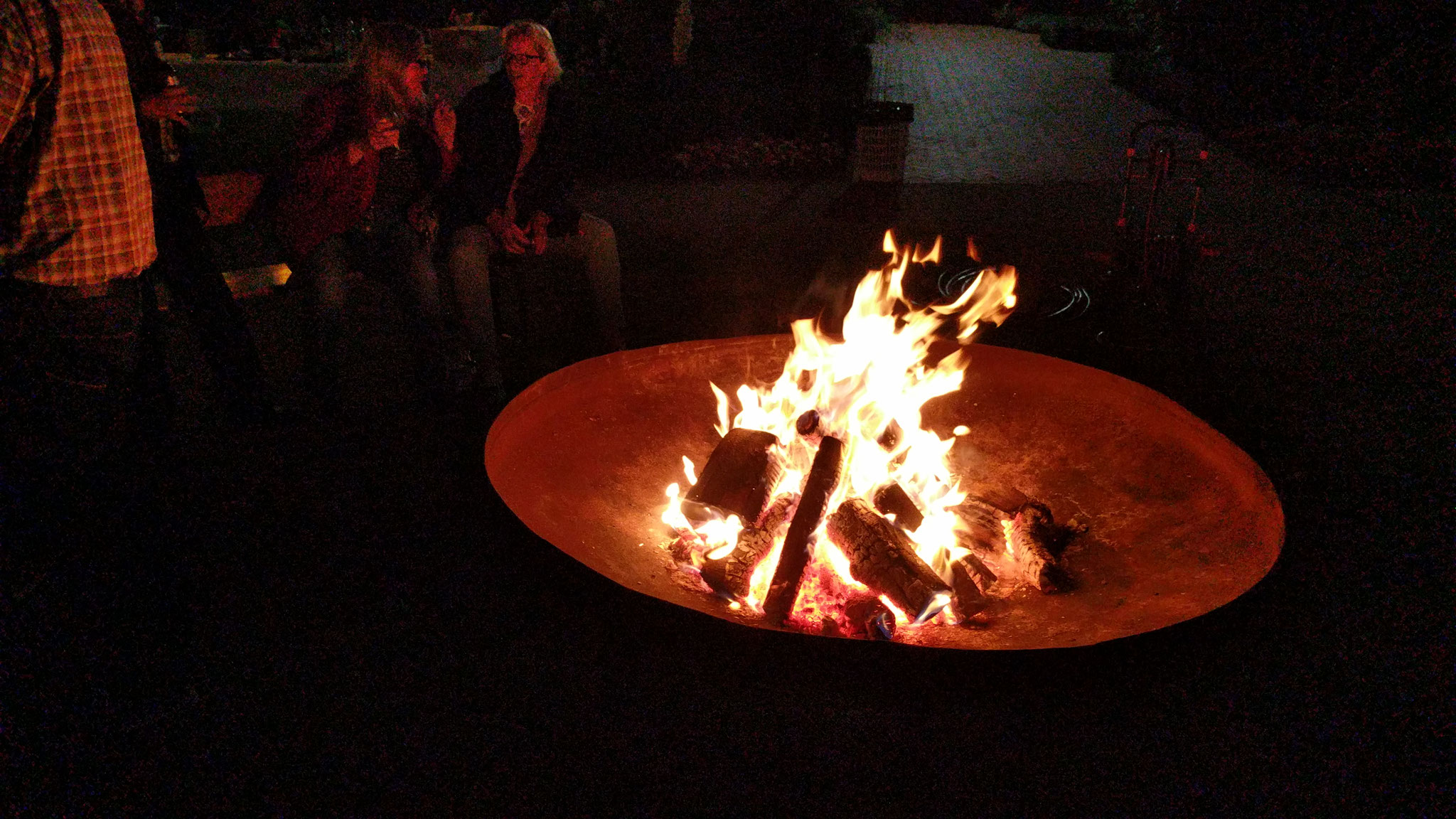 Fast wie beim Osterfeuer