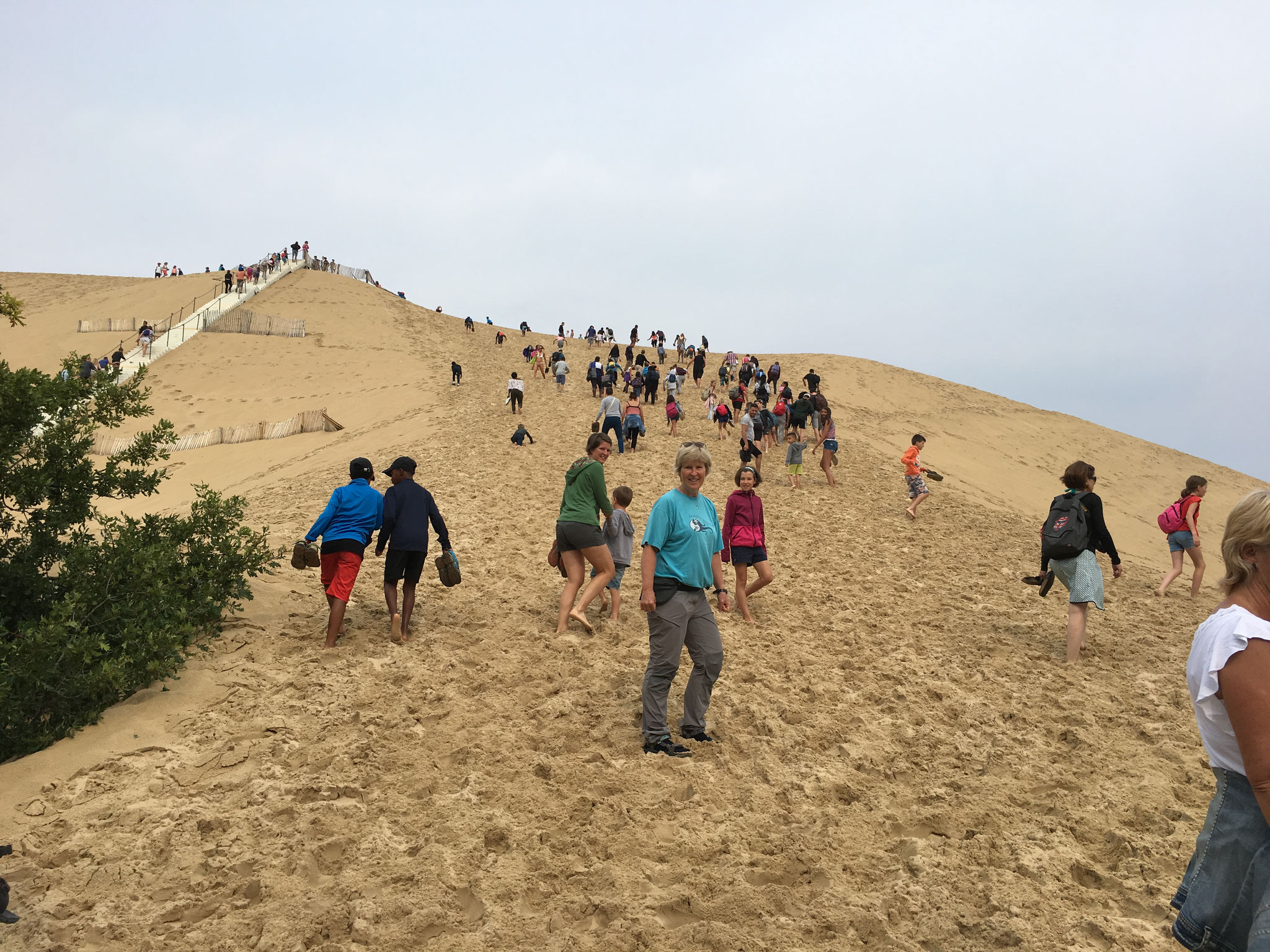 A l'assaut de la dune du Pilat