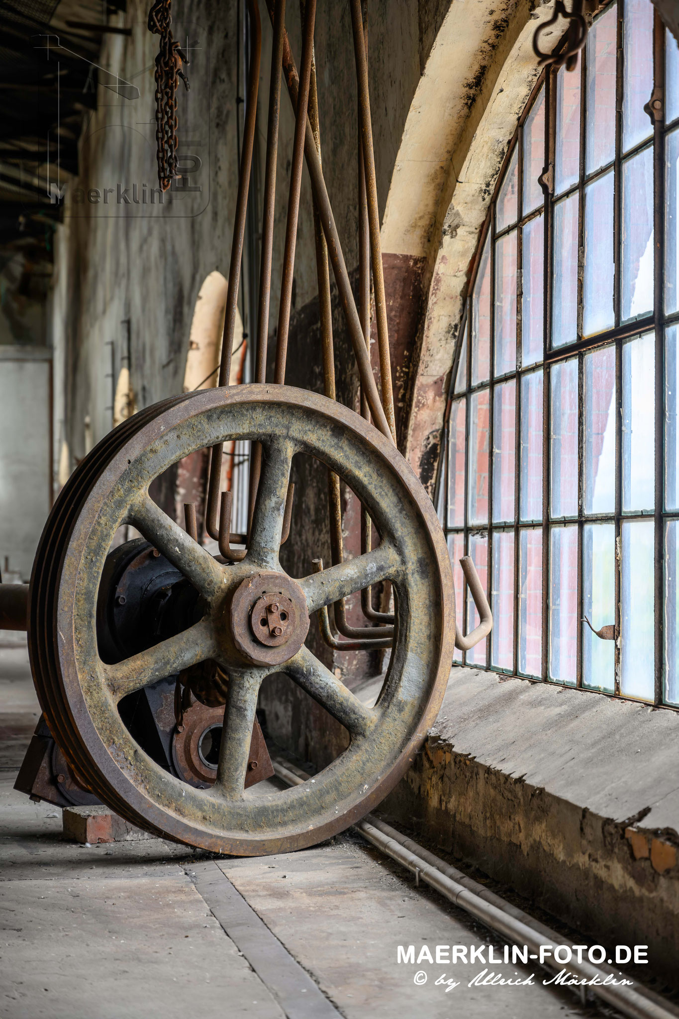 Sächsisches Industriemuseum - Energiefabrik Knappenrode, Brikett-Fabrik