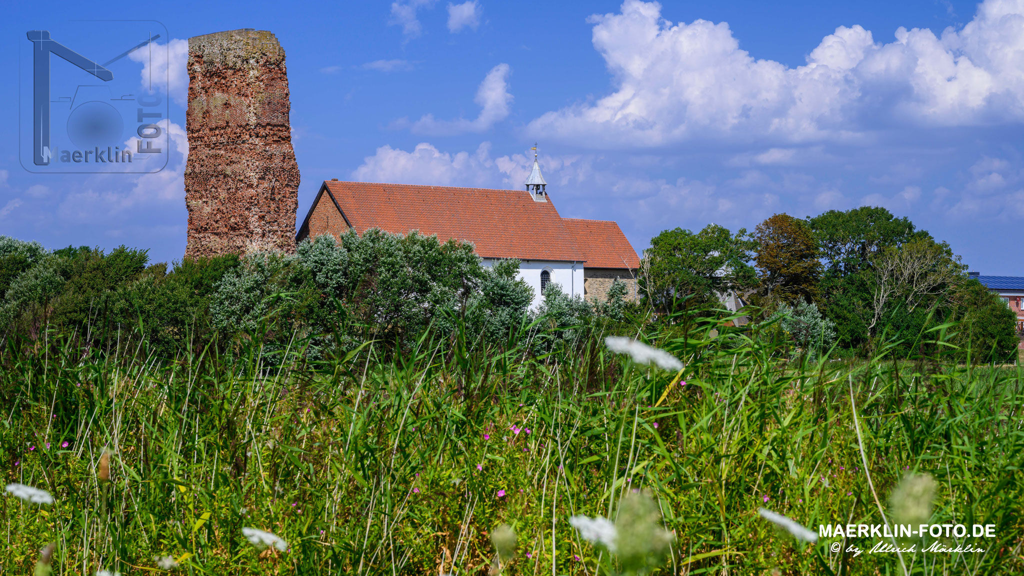 Nordseeinsel Pellworm, Alte Kirche