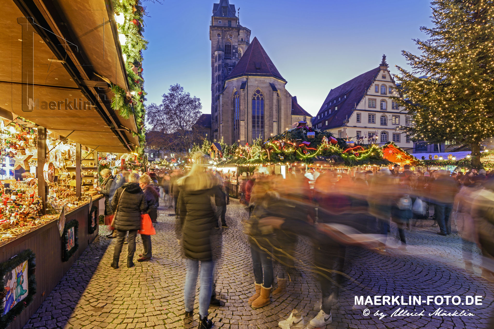Weihnachtsmarkt in Stuttgart, Schillerplatz