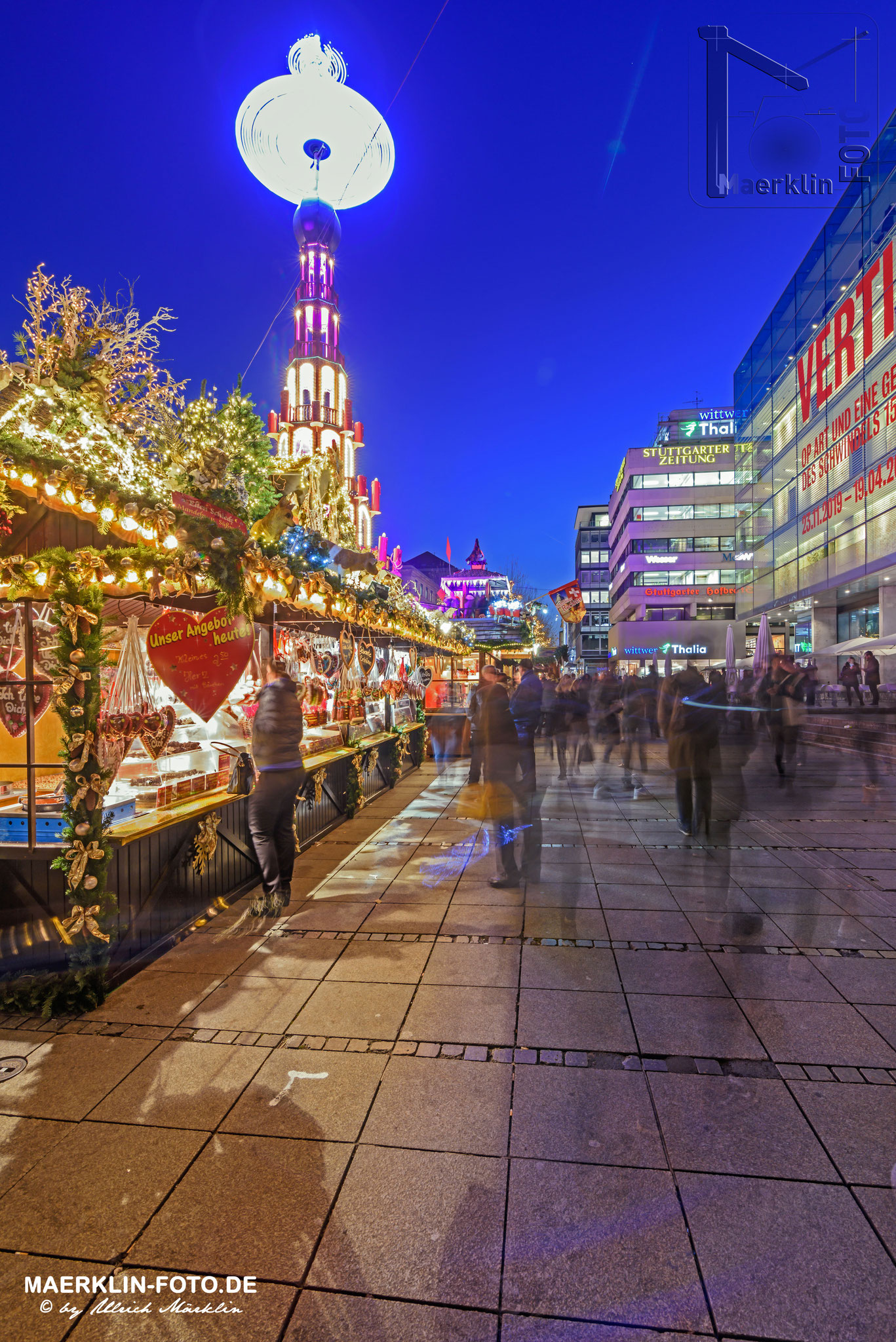 Weihnachtsmarkt in Stuttgart, Königstraße