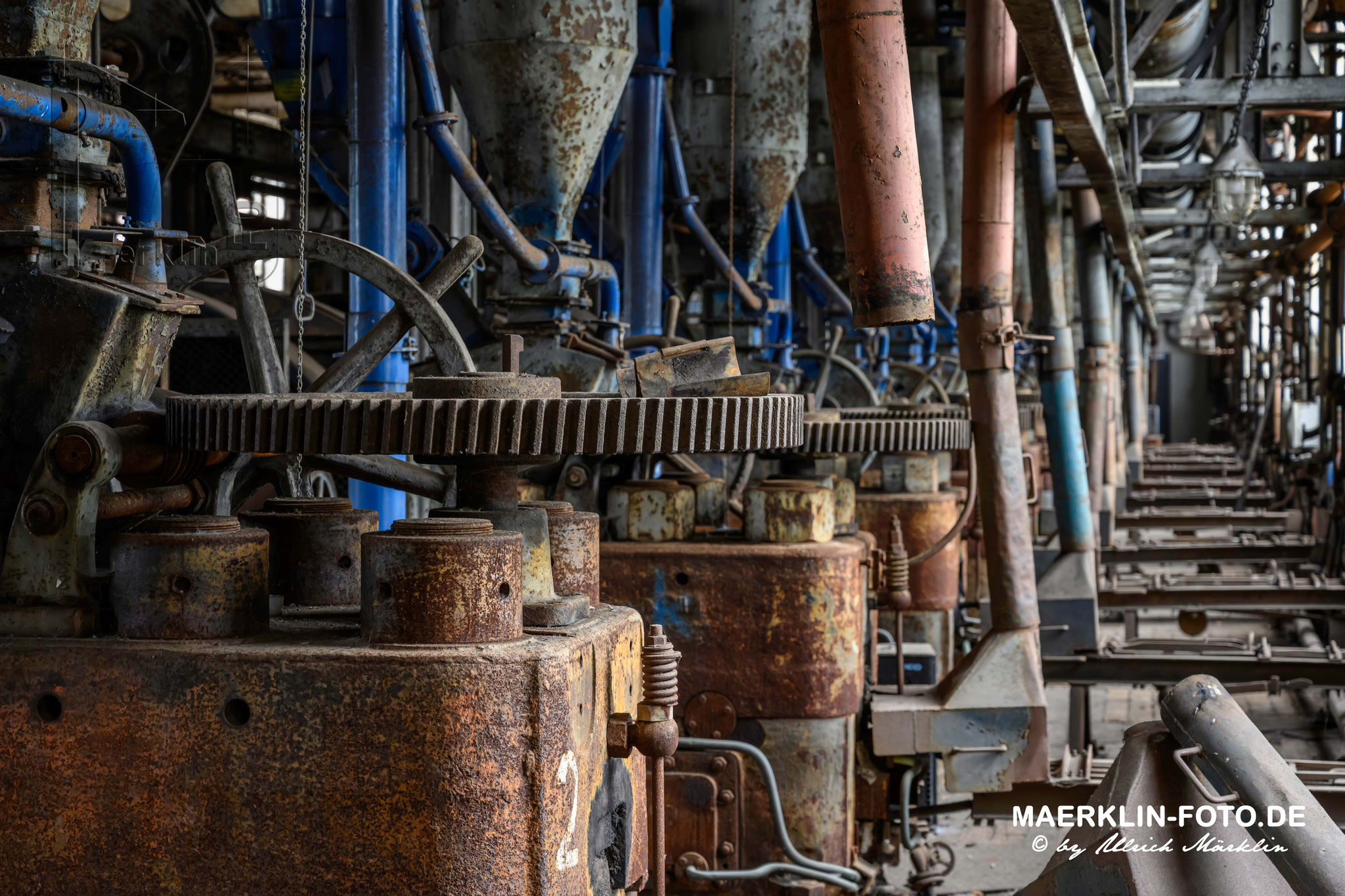 Sächsisches Industriemuseum - Energiefabrik Knappenrode, Brikett-Fabrik