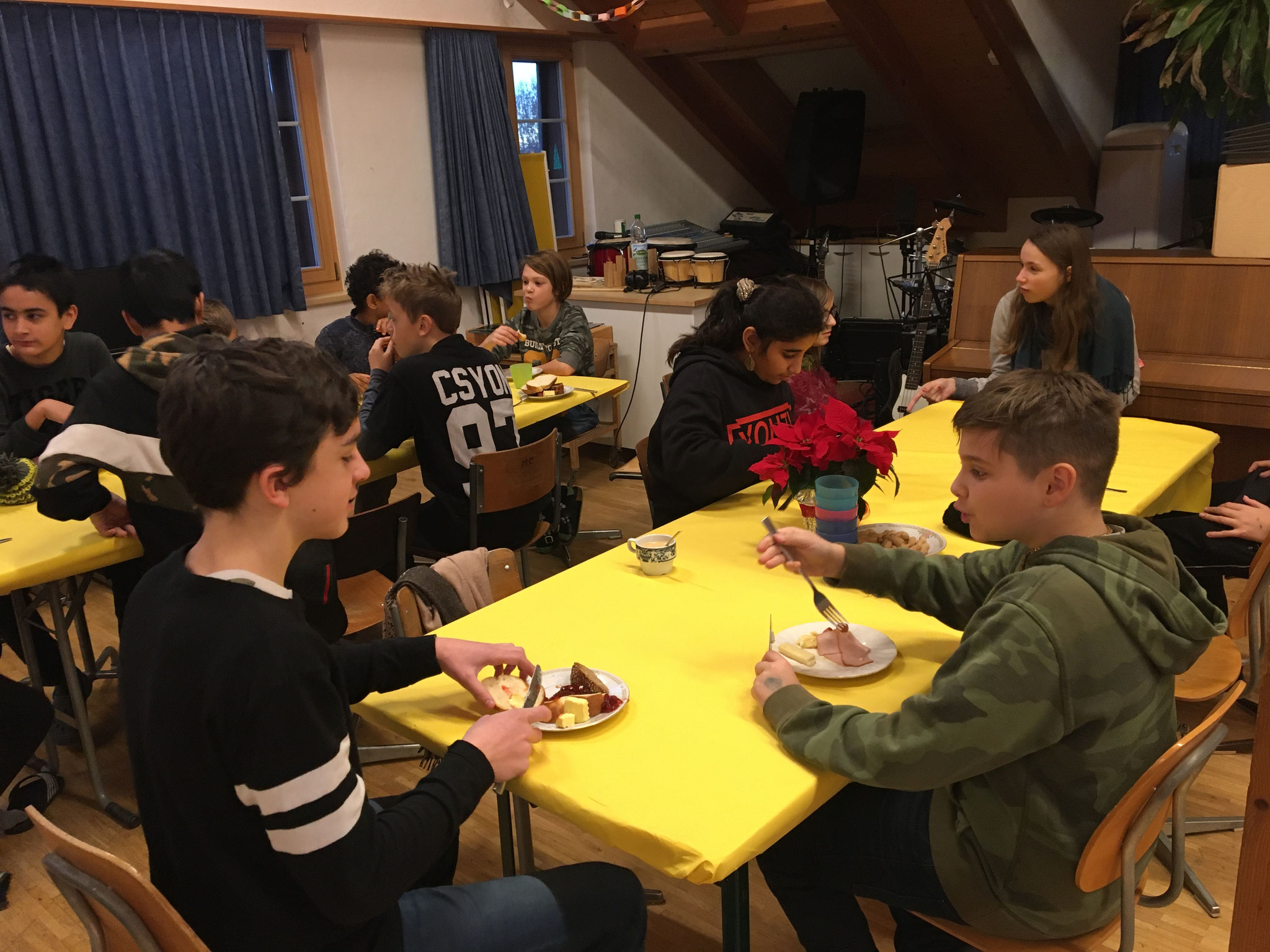 Schulsilvester Tagesschule im Grünen