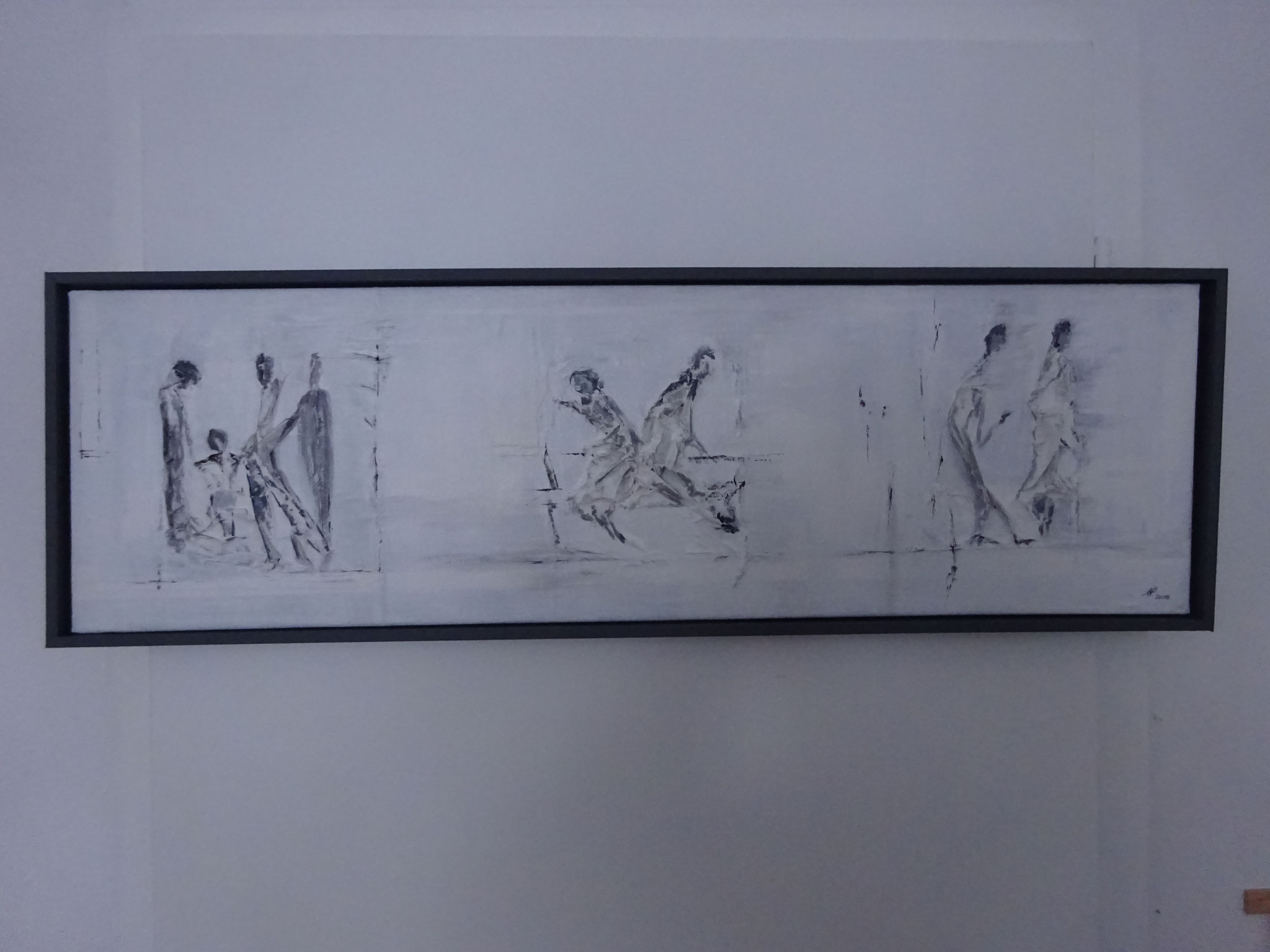 "Nebel am Witthoh", 30 x 100 cm