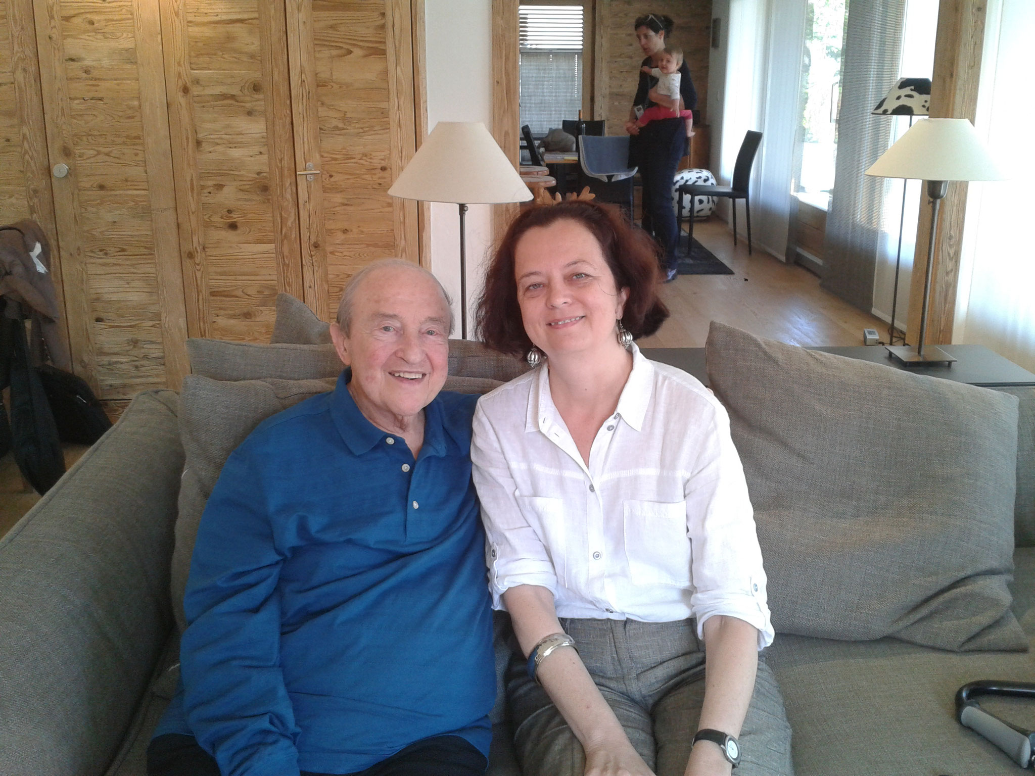 Interview mit dem Pianisten Menahem Pressler in Verbier 2015