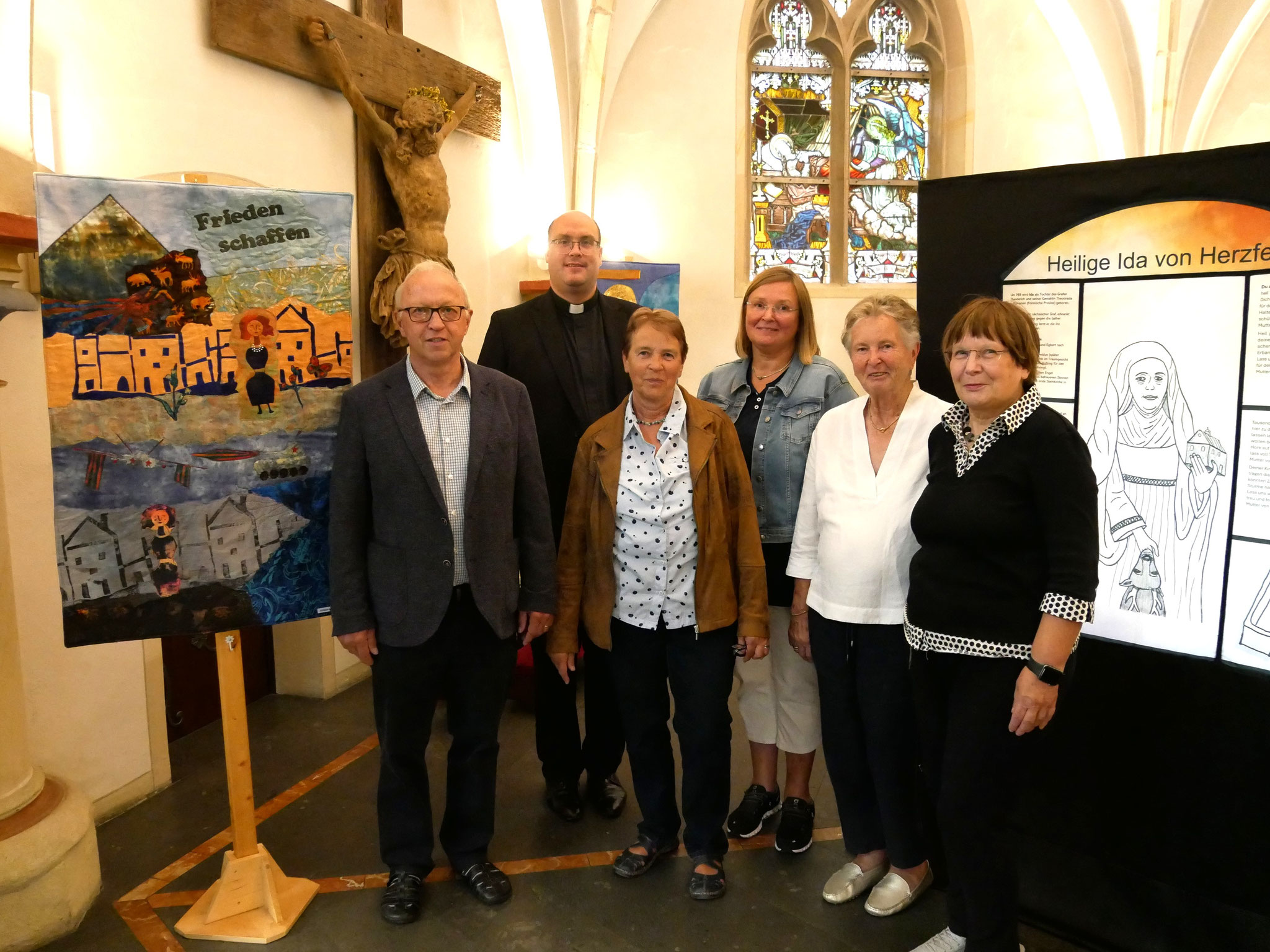 Eröffnung Kunstausstellung in der Ida-Kapelle