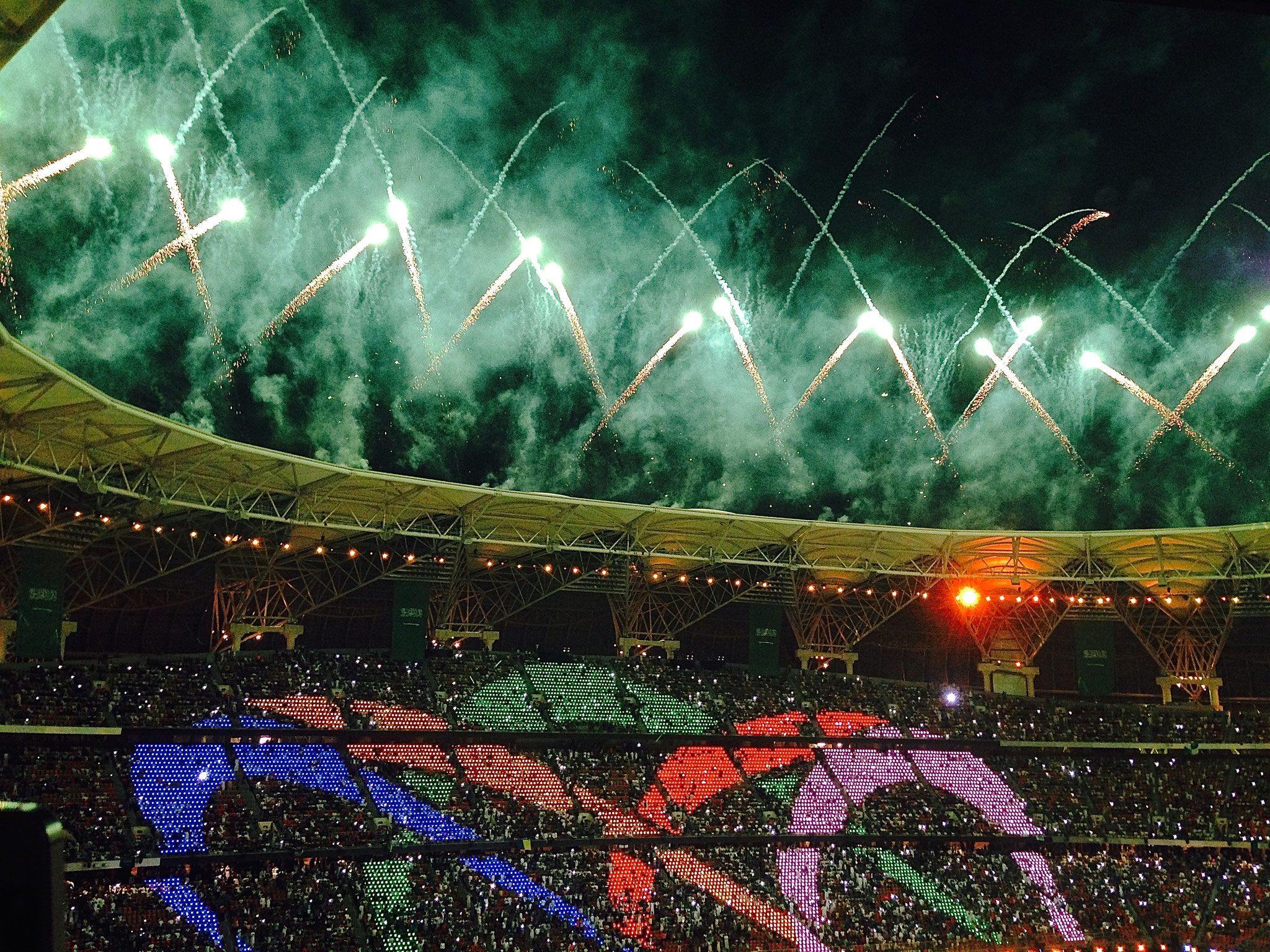 TV-DIRECTOR OPENING KING ABDULLAH STADIUM JEDDAH, SAUDI ARABIA.