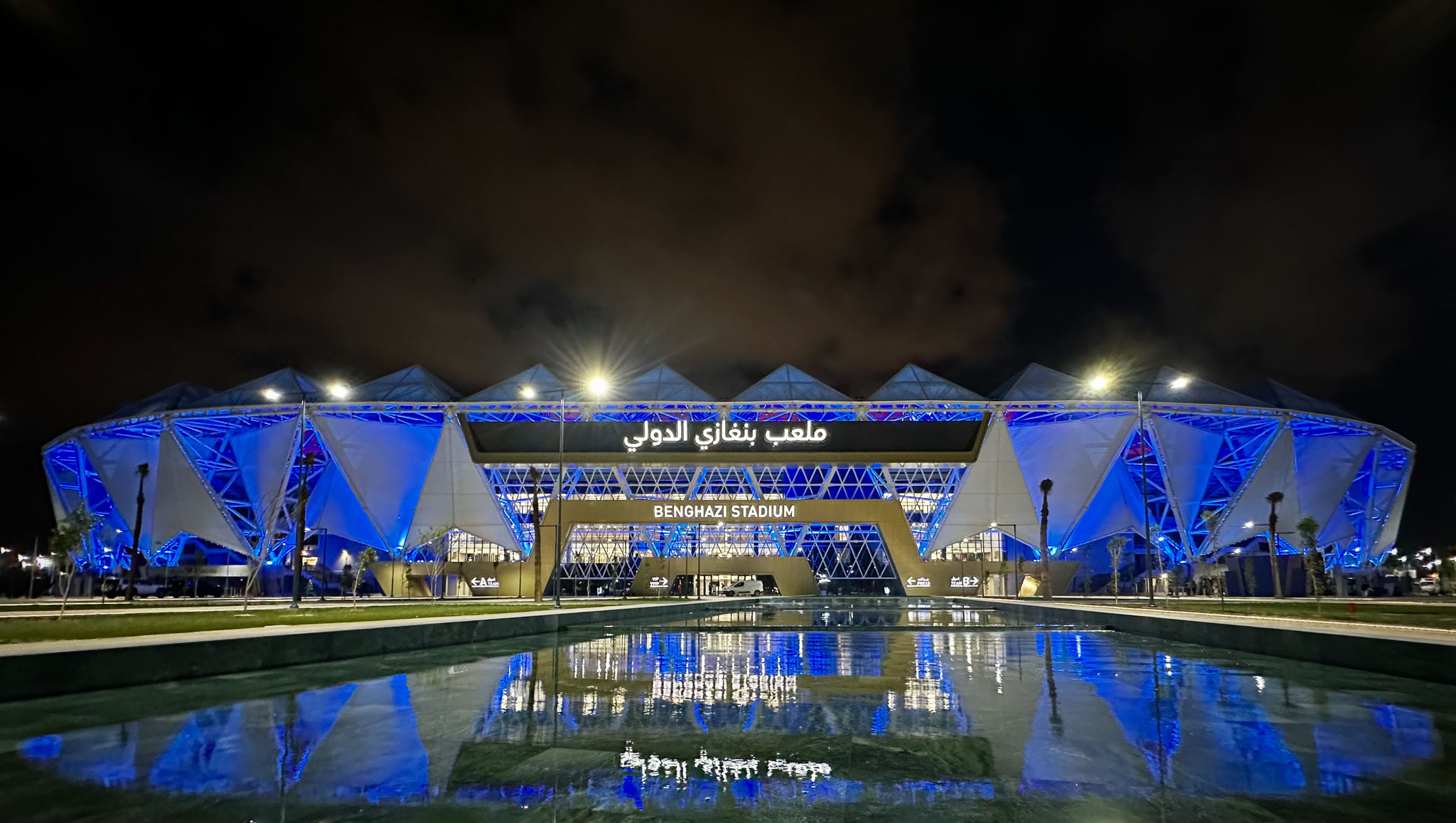 TV-DIRECTOR OPENING STADIUM BENGHAZI 2025.