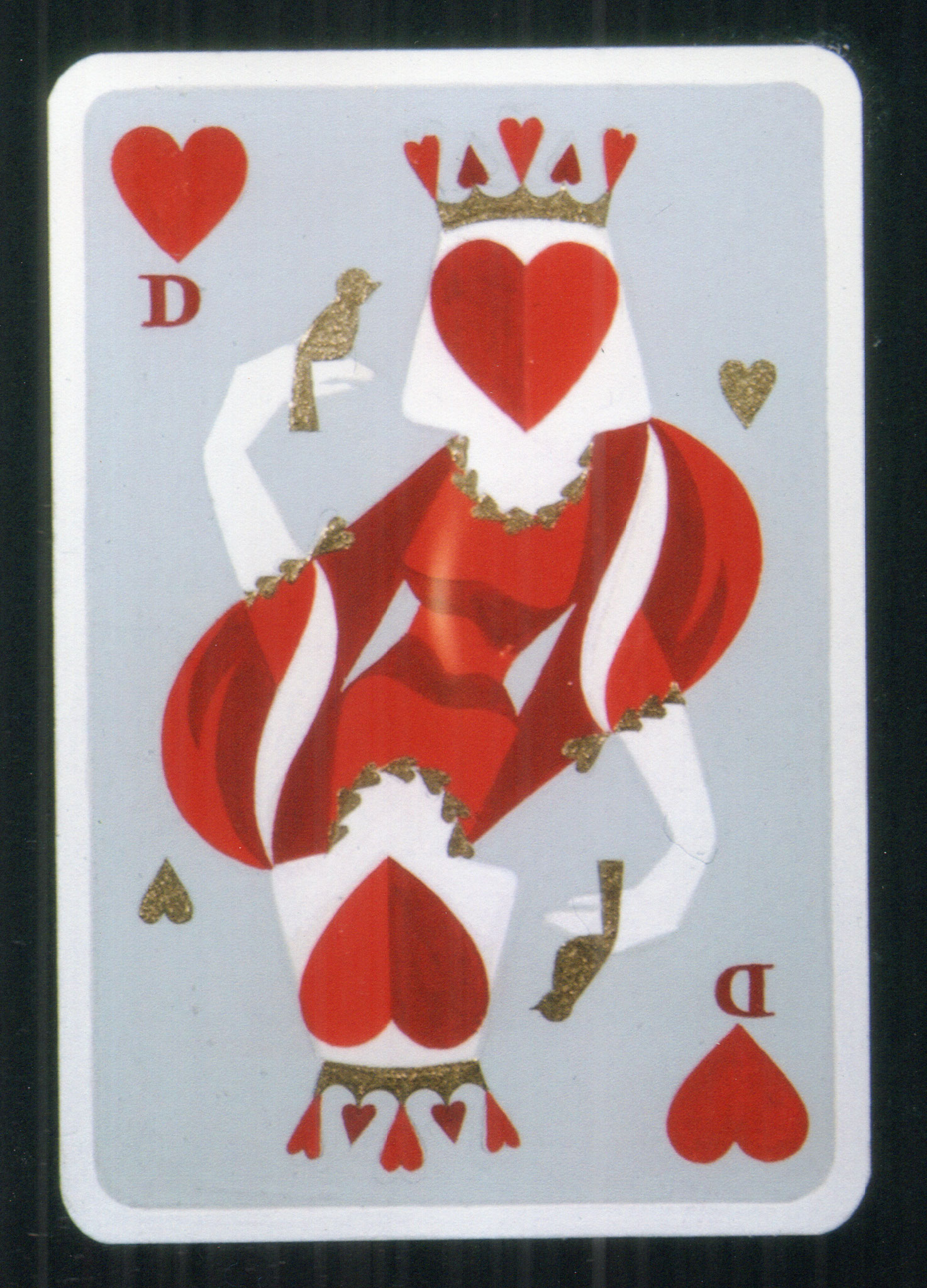 Carte à jouer illustrée par Henri Favre