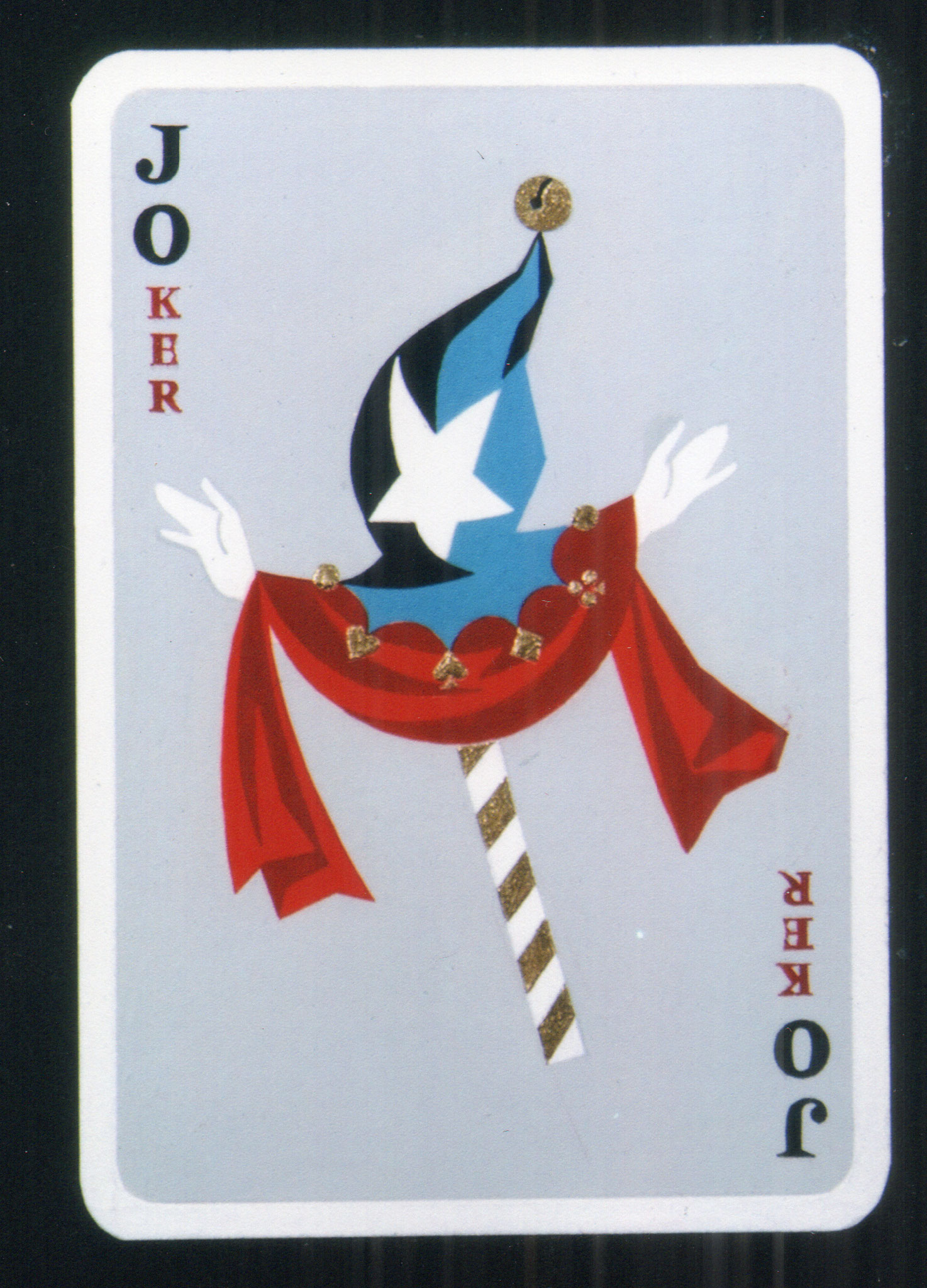 Carte à jouer illustrée par Henri Favre