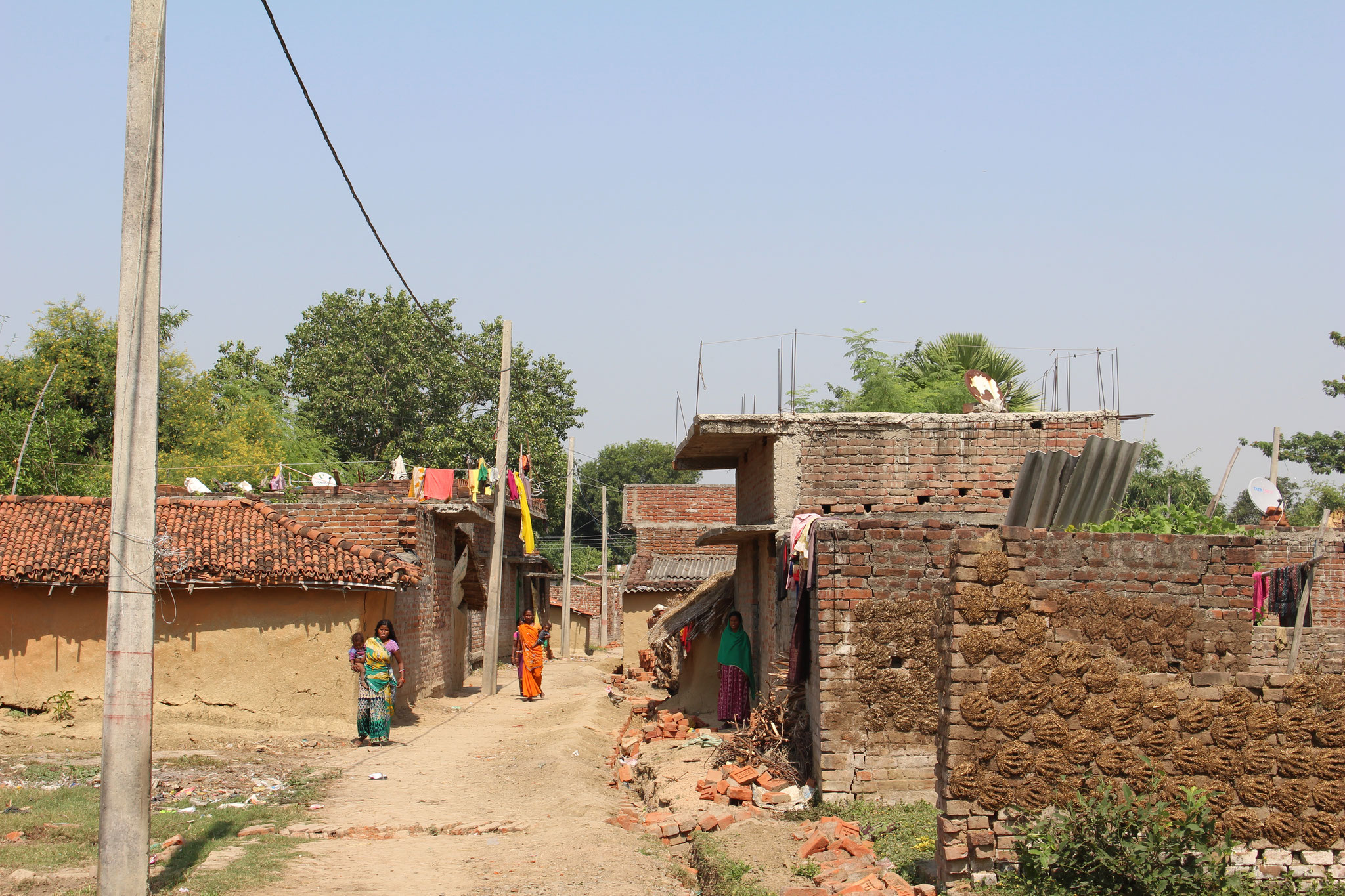 Le petit village de Katorawa.