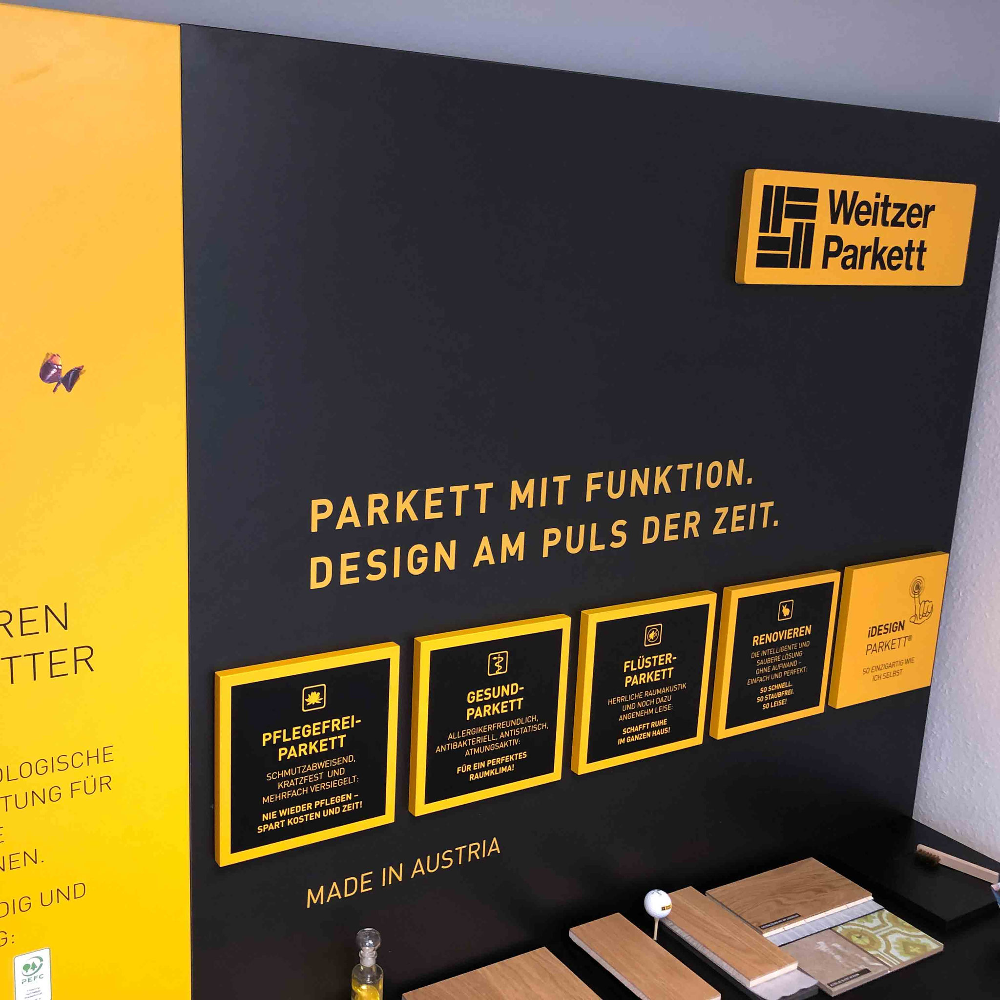 Bodenverlegung  Parkettboden 