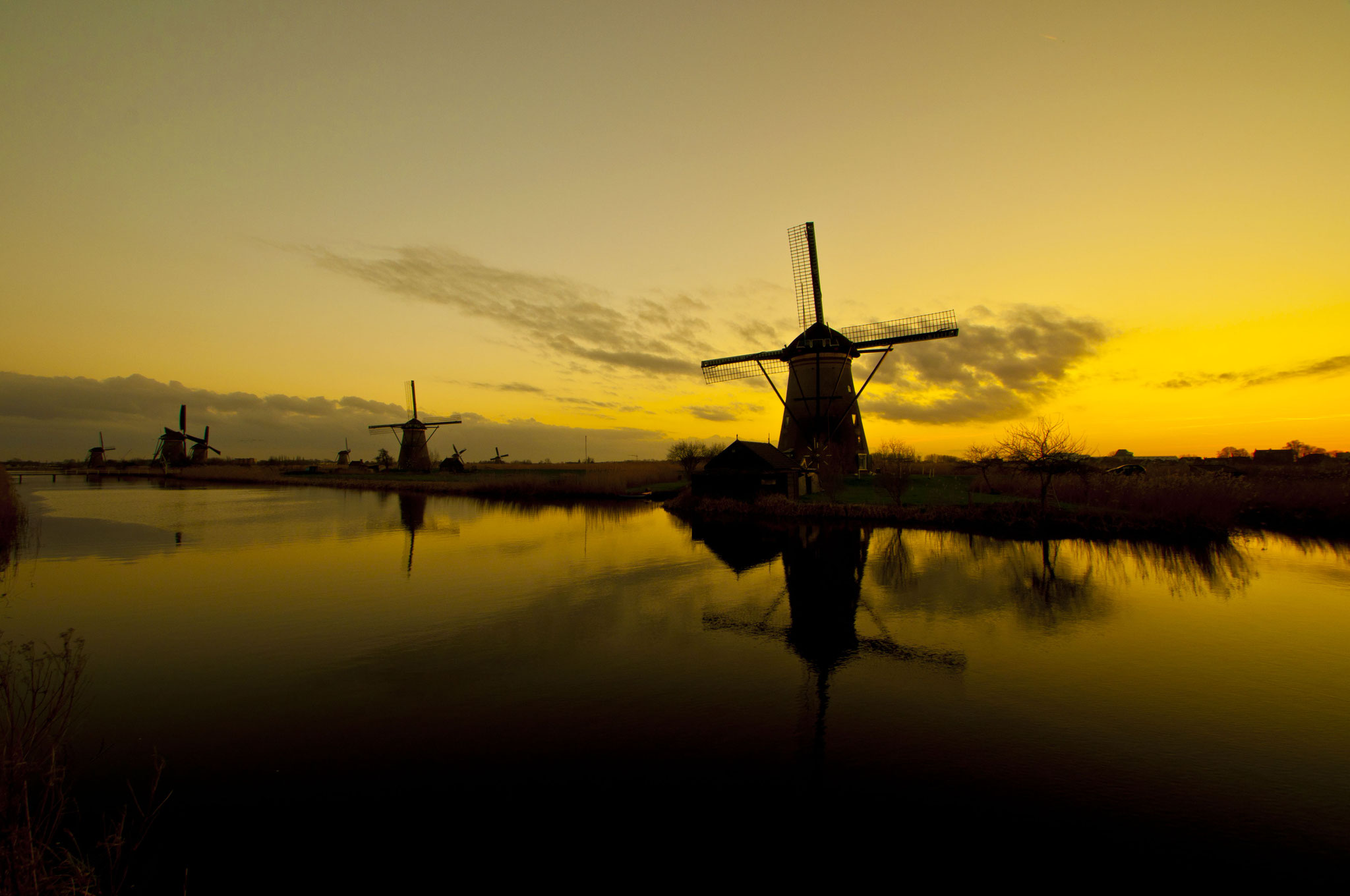 The Netherlands Kinderdijk