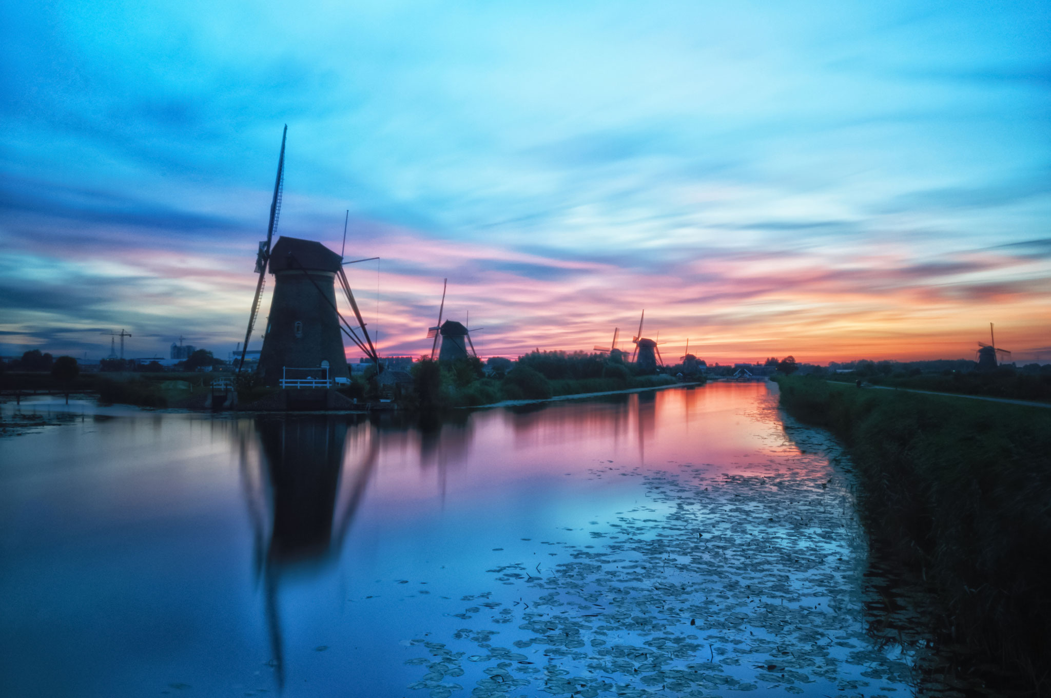 Kinderdijk The Netherlands Mills Molens
