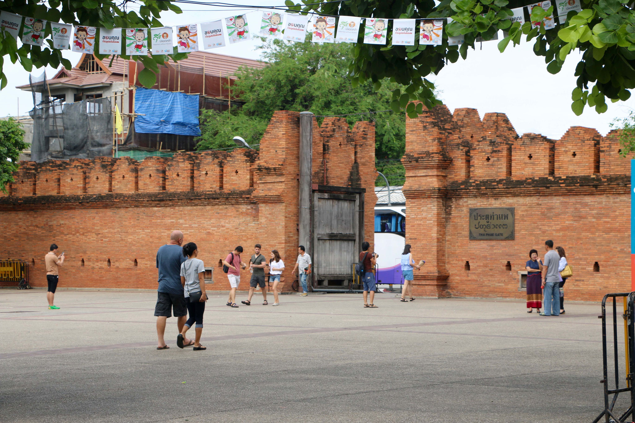 Chiang Mai - Die Stadtmauer
