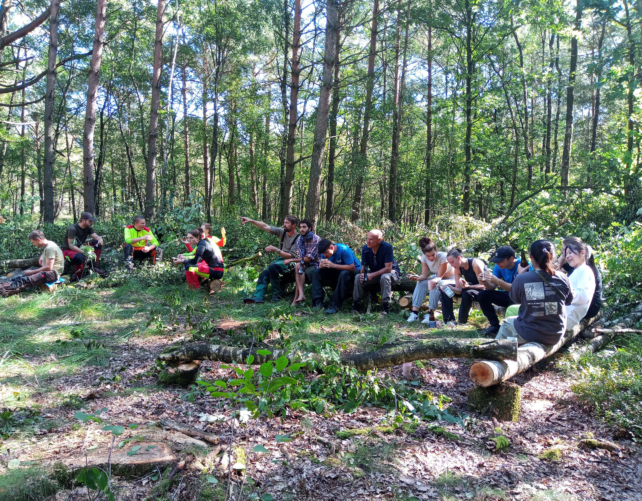 Gemeinsame Pausen machen Spaß und fördern den Austausch. Foto: ÖNSOR, S. Pils