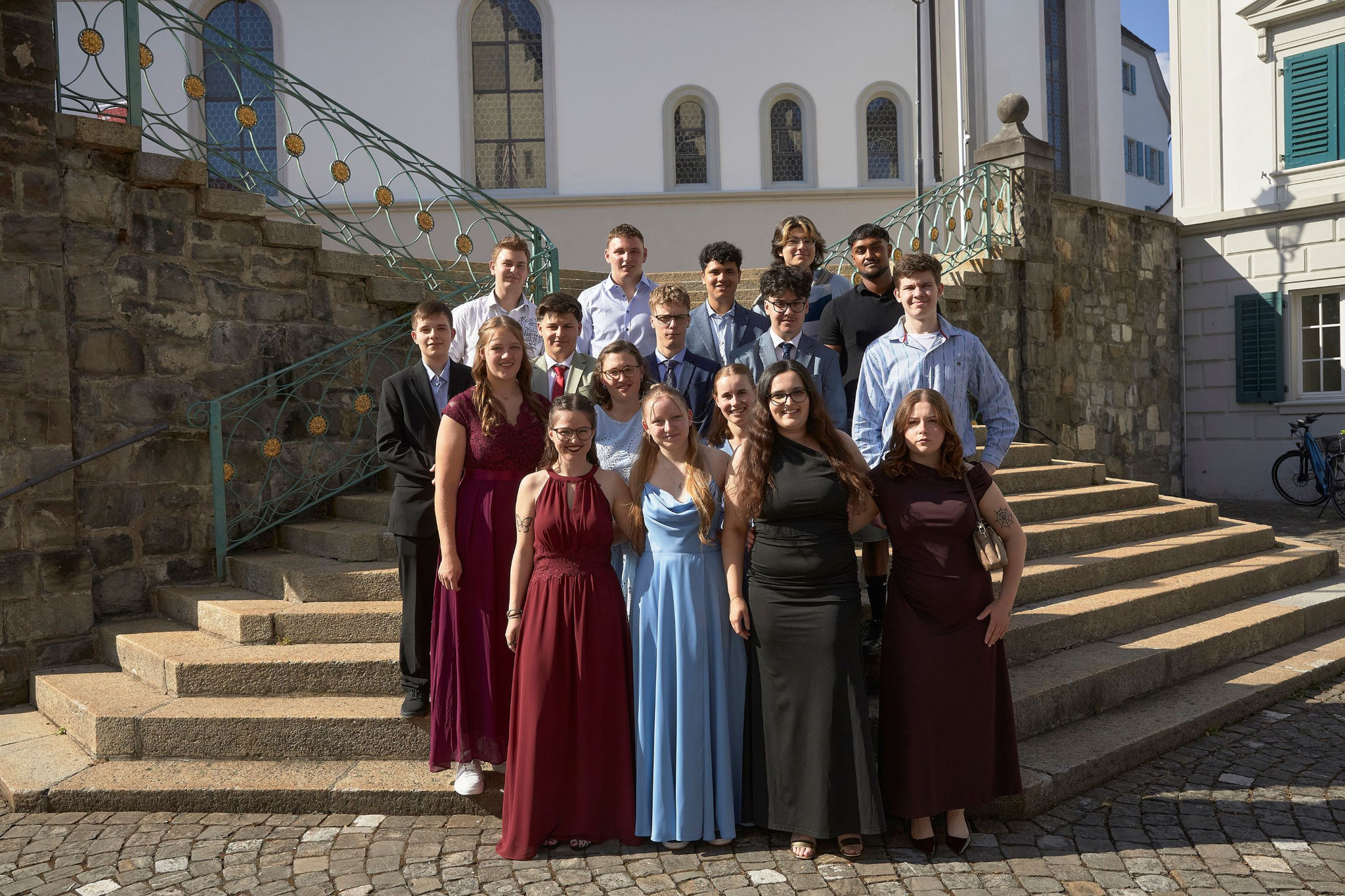 Gruppenfoto der MilchtechnologInnen EFZ