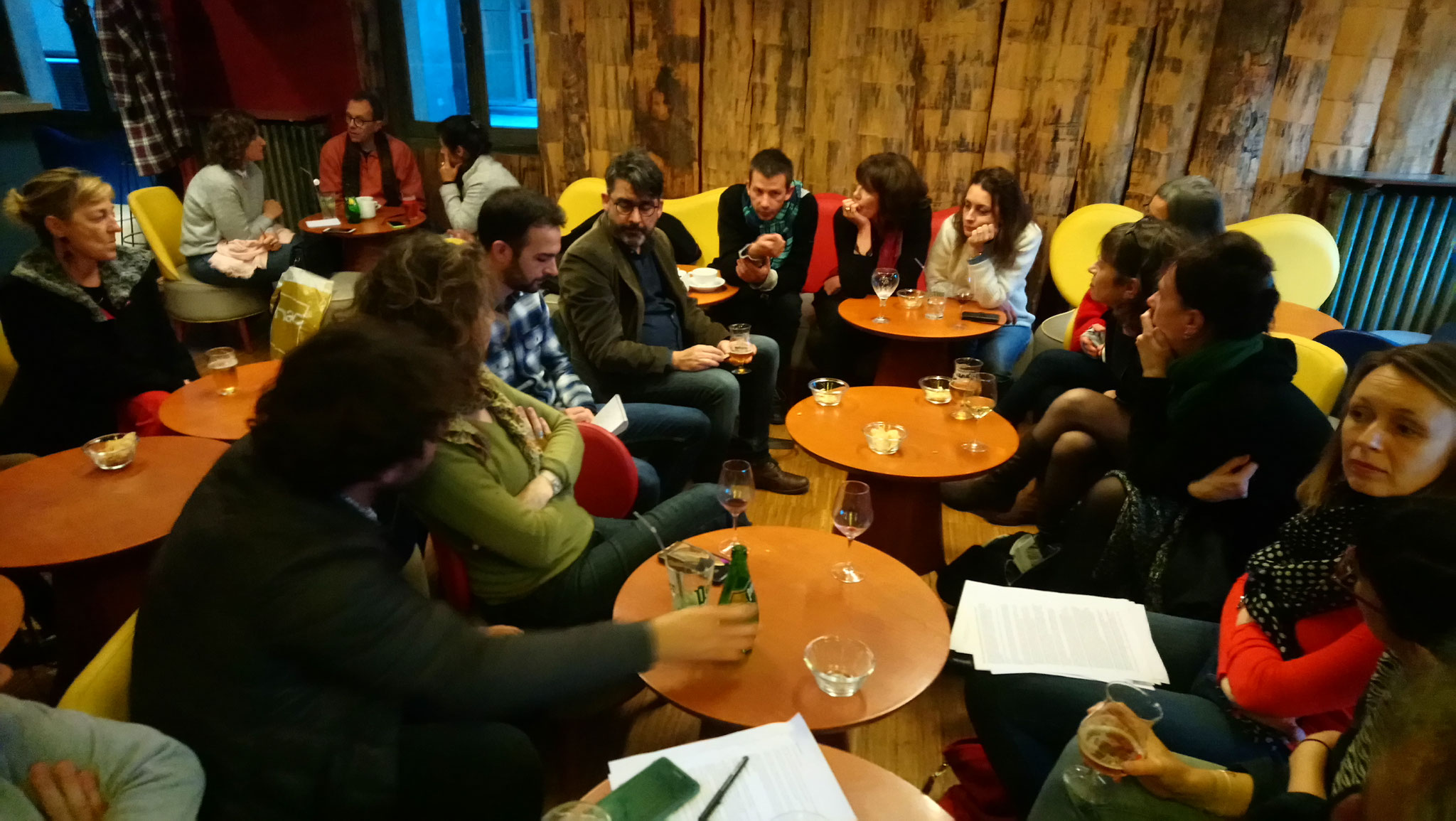 Conférence de presse au Flesselles - 18/03