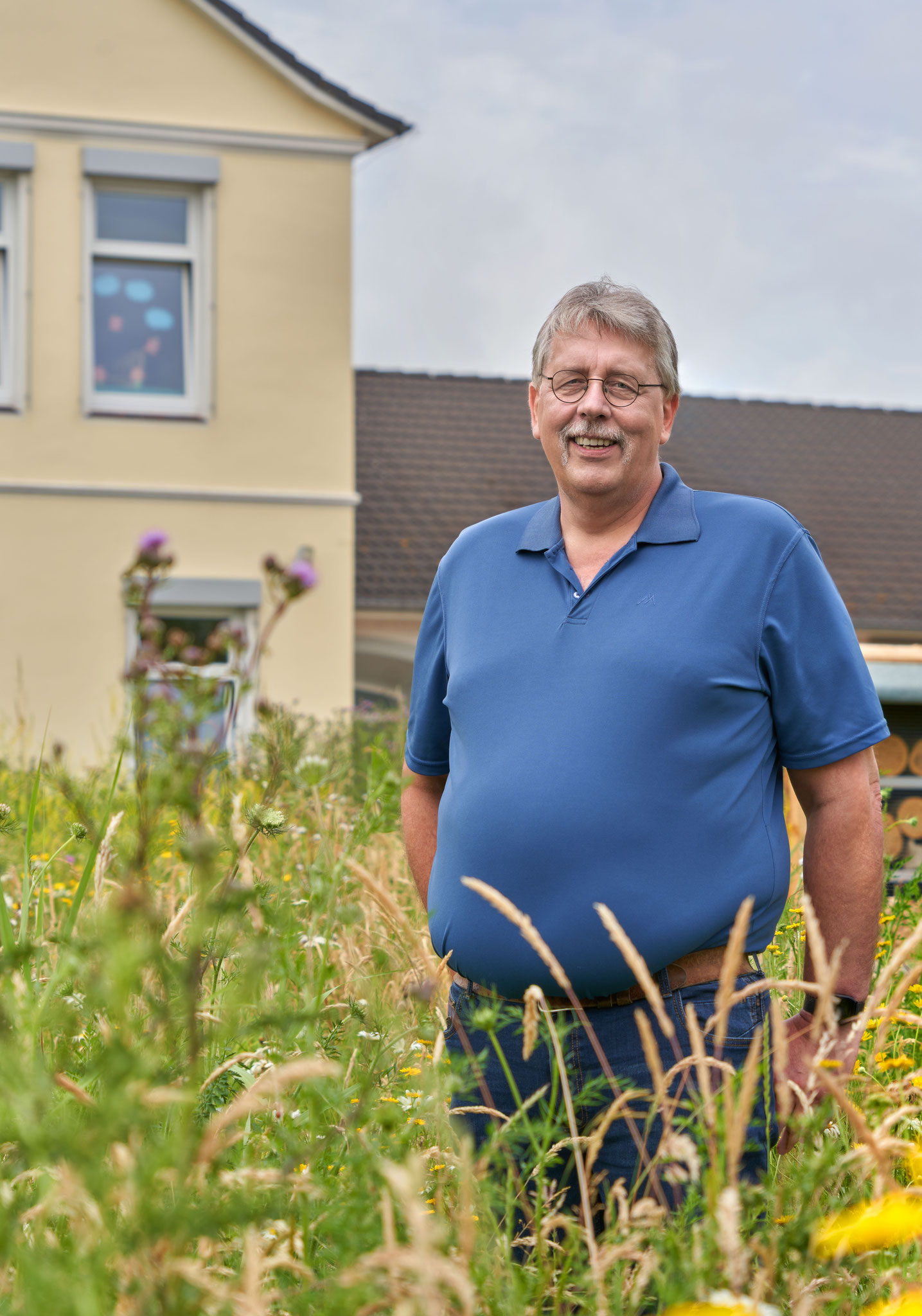 Hartmut Backhaus - Altenpfleger und Hobbyimker, Mitglied im Kreisvorstand des BUND 