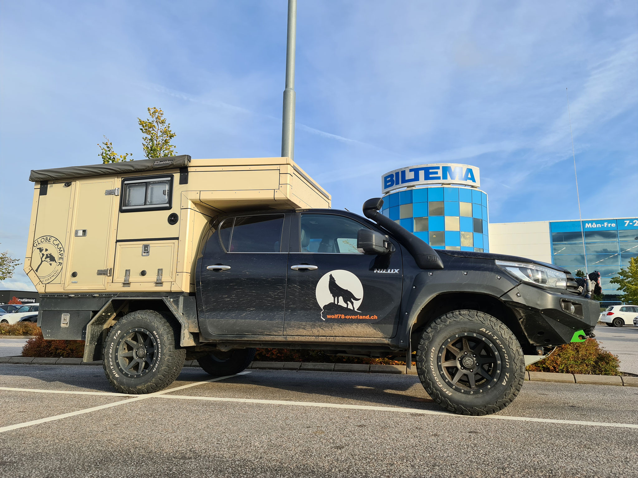 Schweden Biltema ProjektBlackwolf Skandinavien wolf78 explore without no limits roadtrip offroad Overlandingnomads Overlandbound wolf78-overland.ch