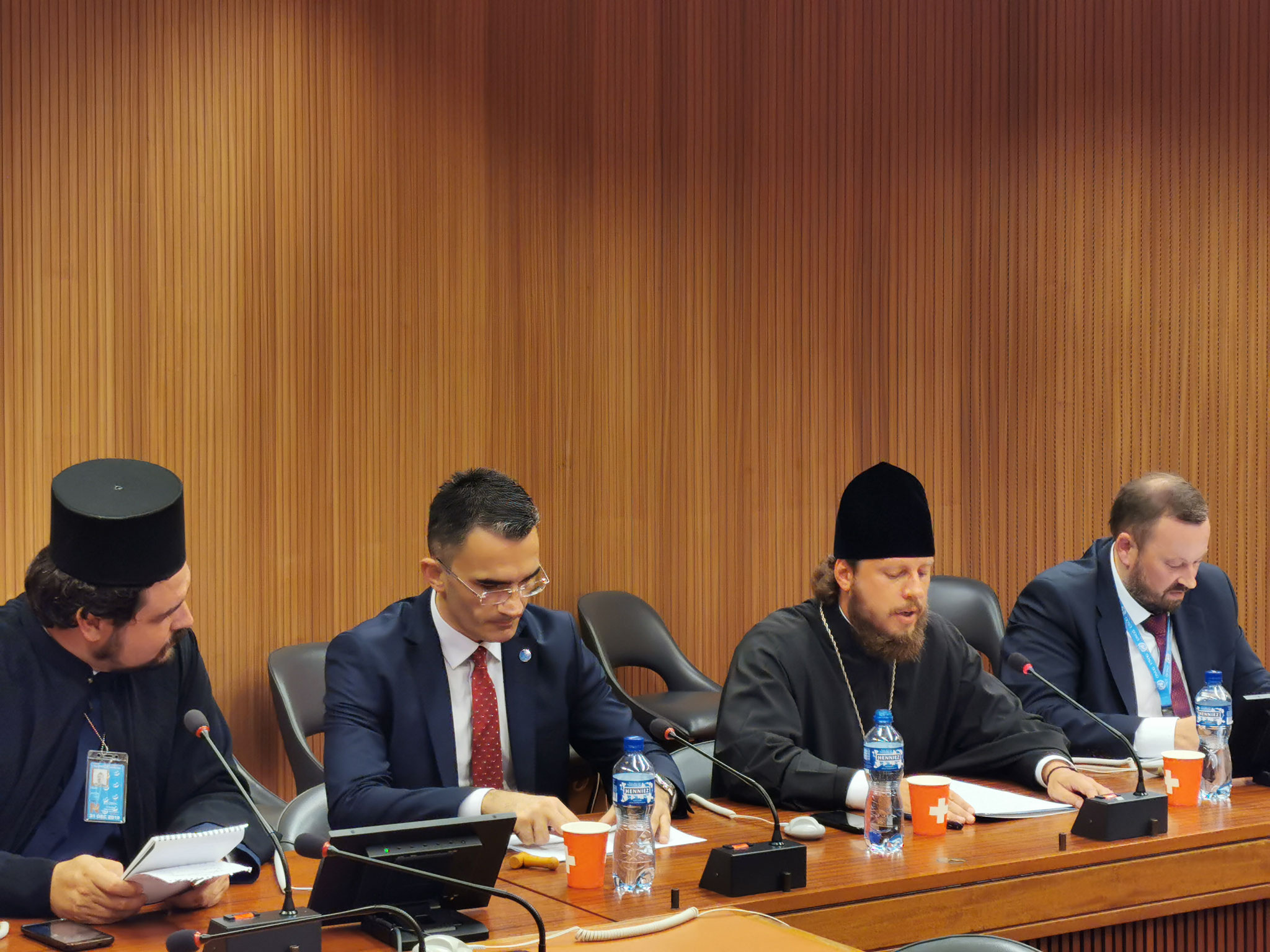 Holding international events at the UN
