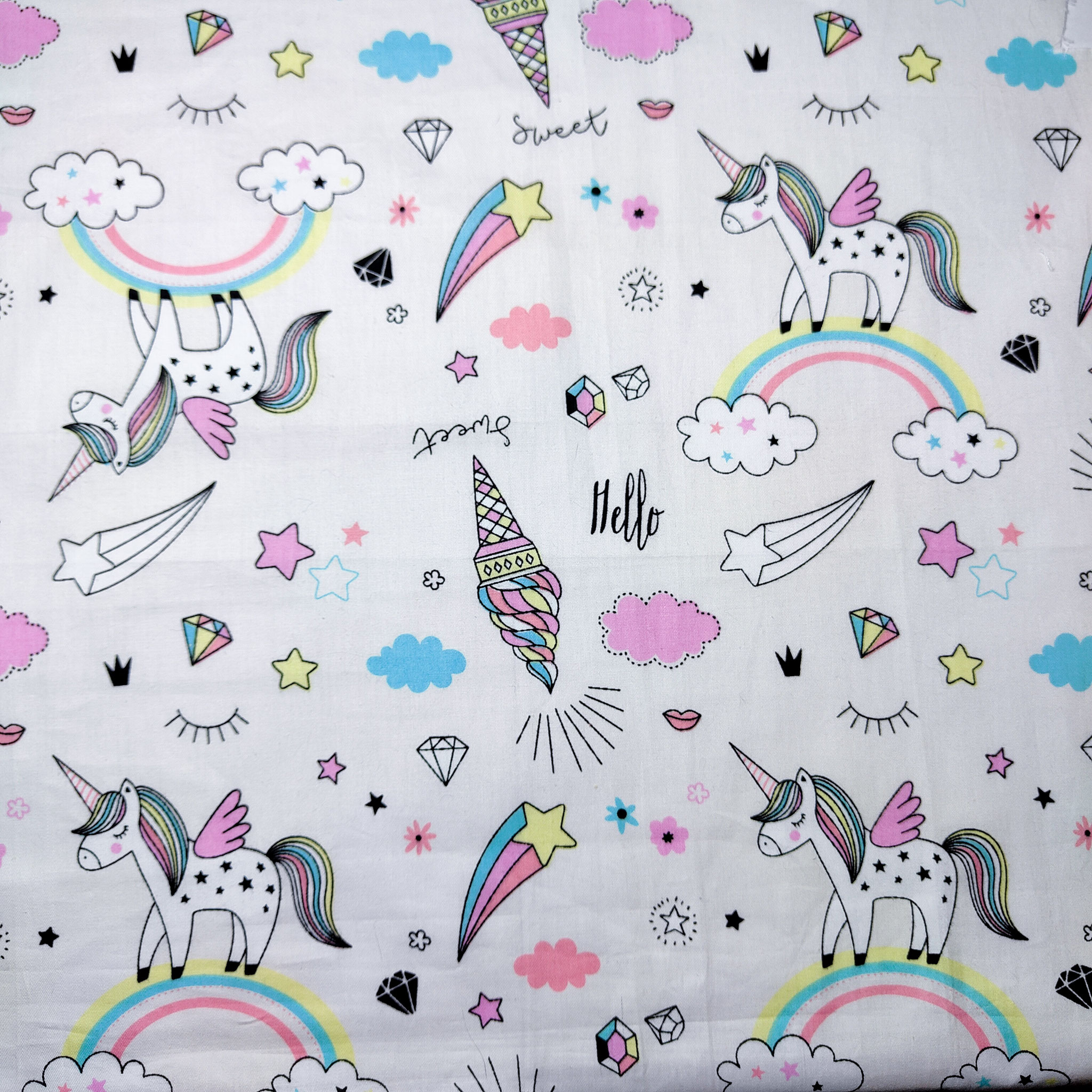 Tessuto Fantasia - CODICE: UNICORNI9