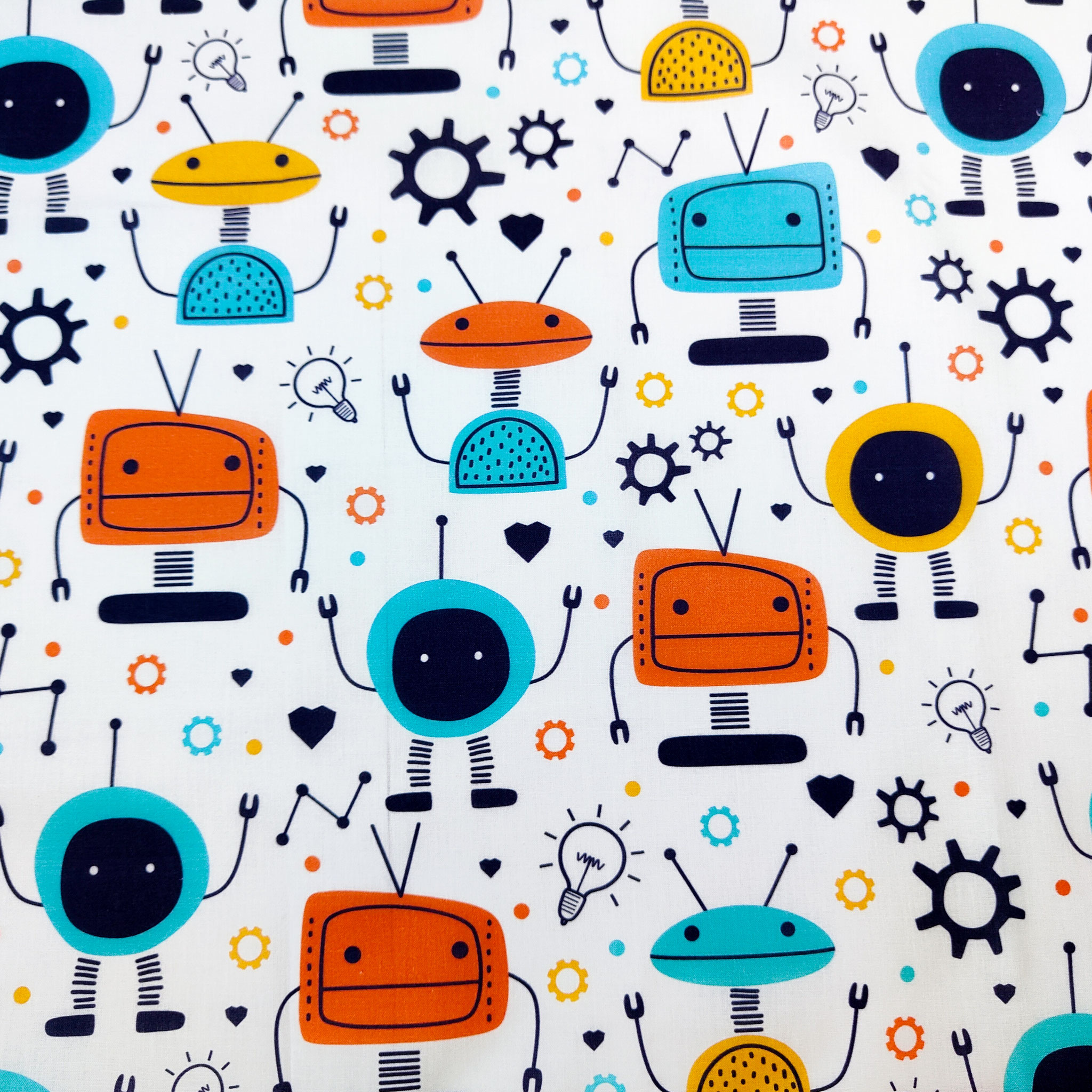 Tessuto Fantasia - CODICE: ROBOT