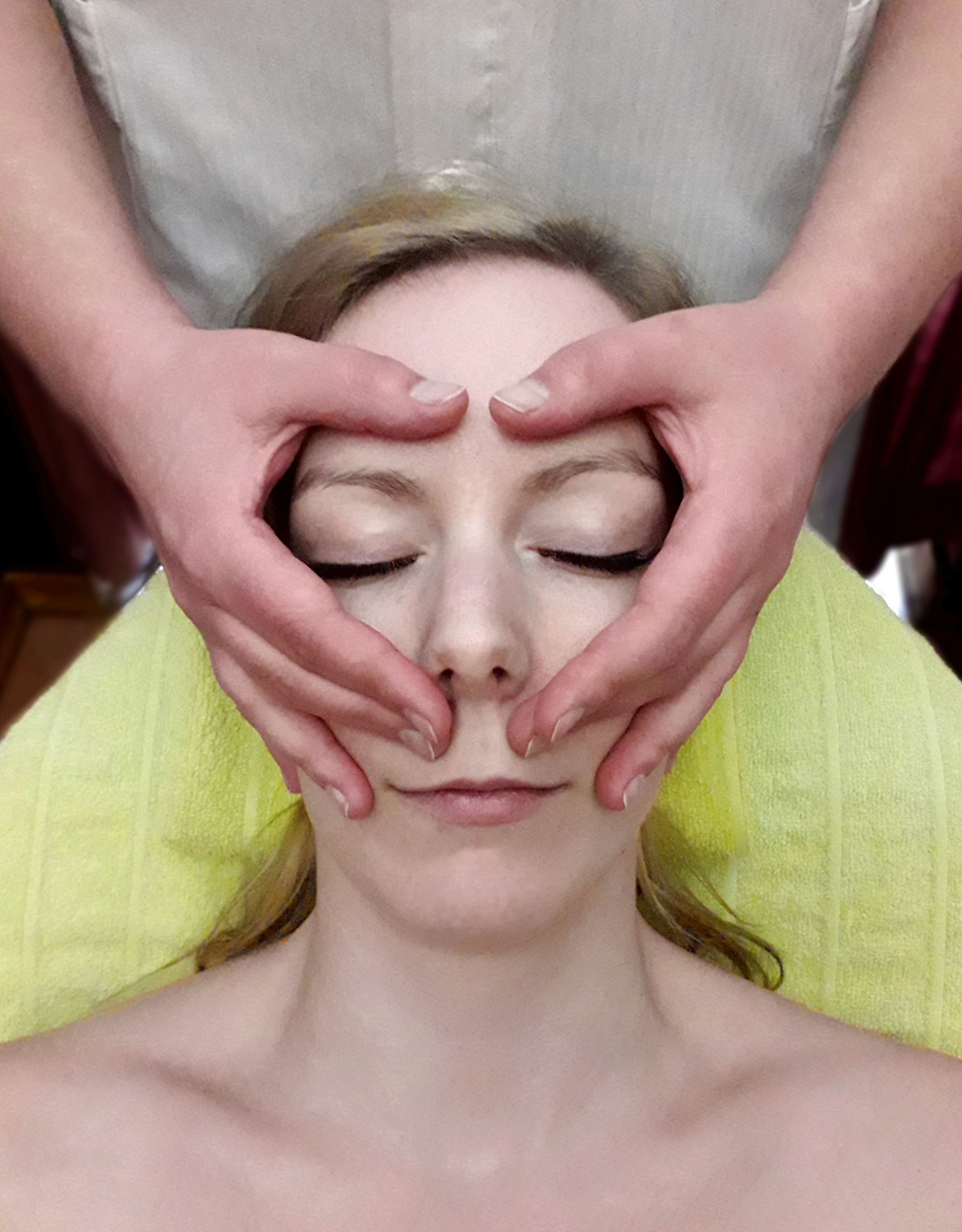 Gesichtsmassage nach Schachner