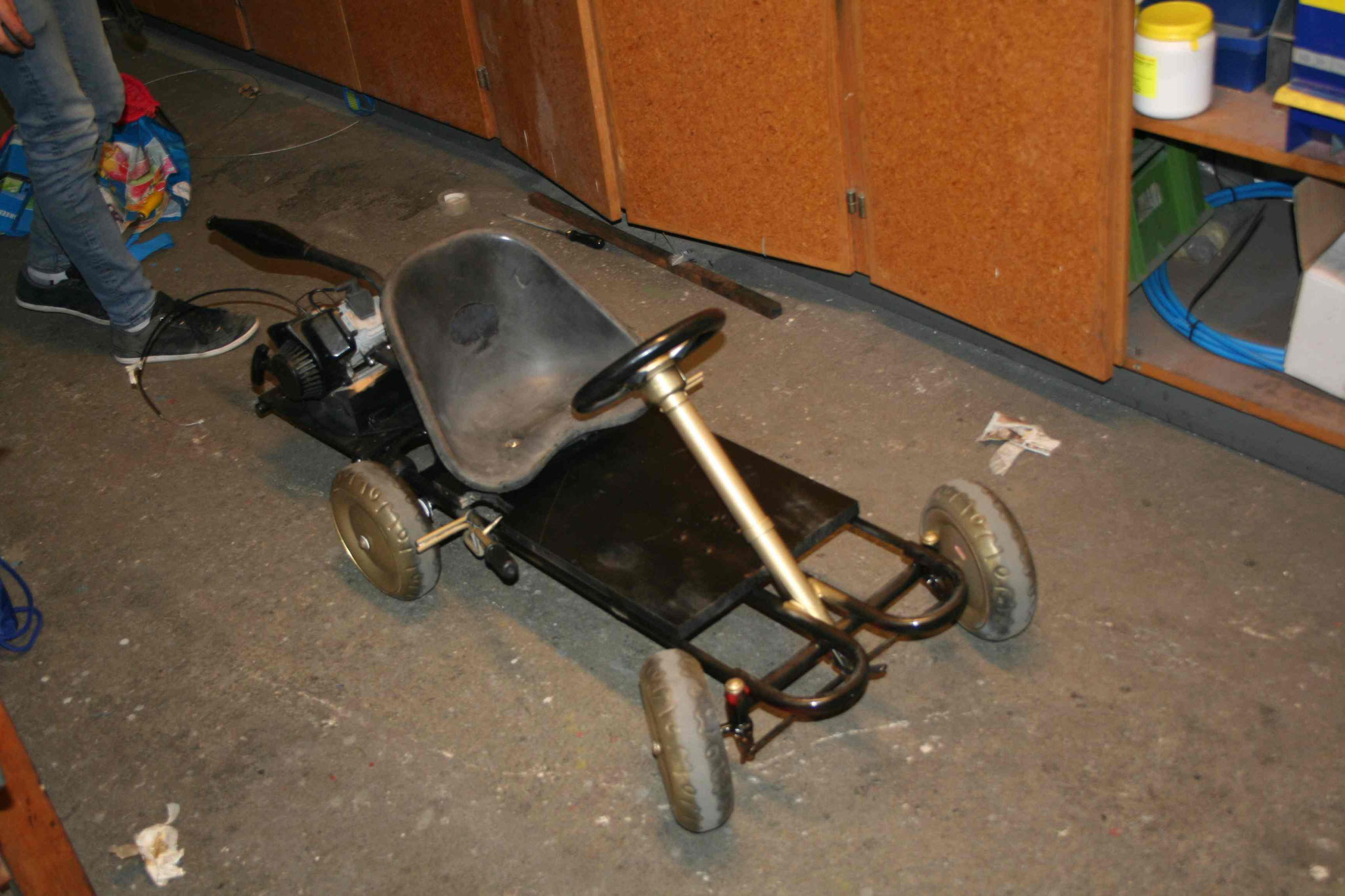 Das Go-Cart von Ilario und Dorian