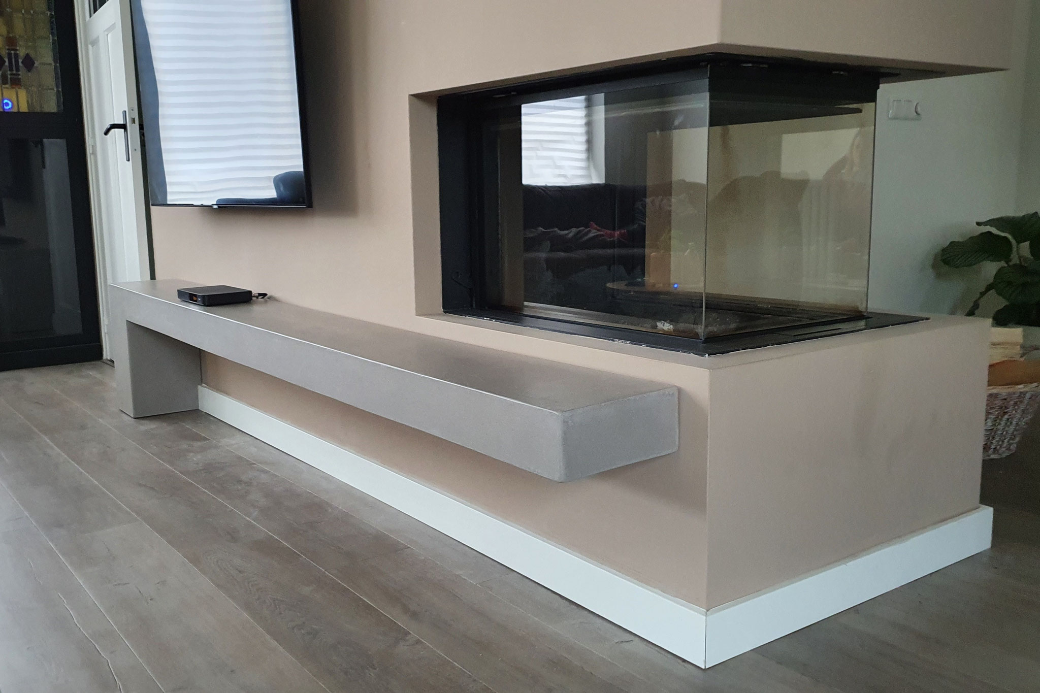 TV-meubel 260 x 25 x 45 cm (dikte 10 cm)