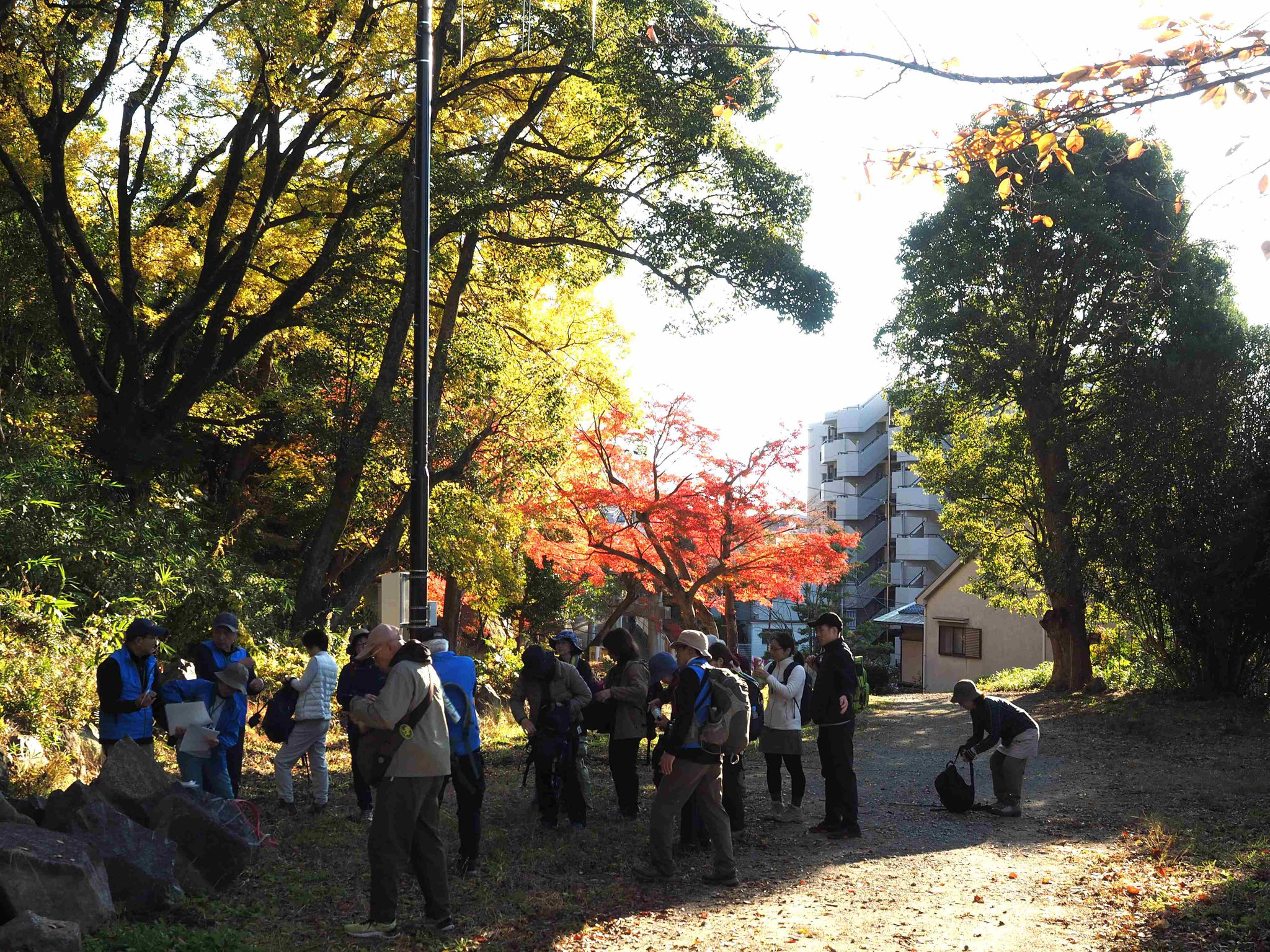 四條畷神社で解散