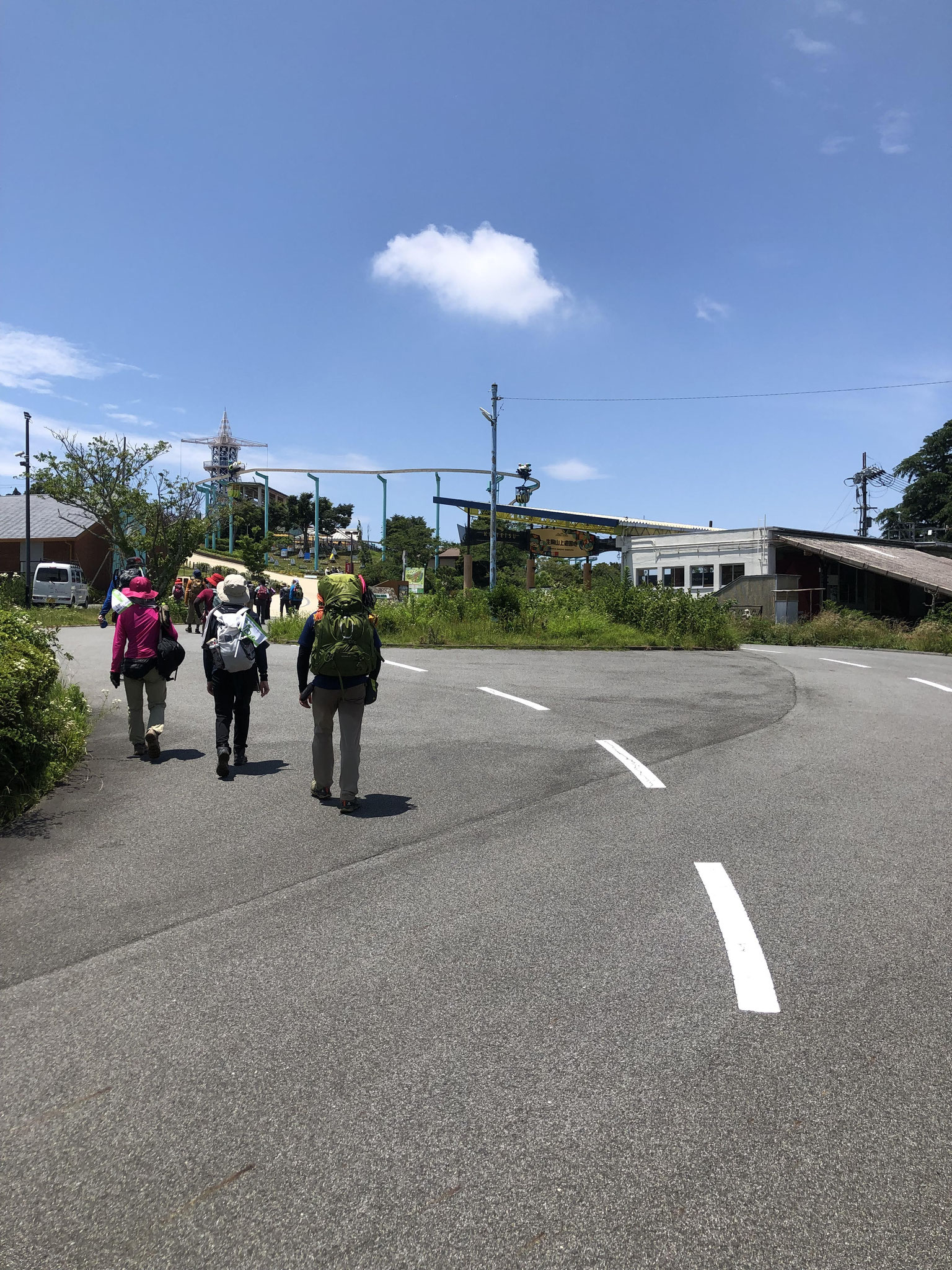 ⑨生駒山頂に到着