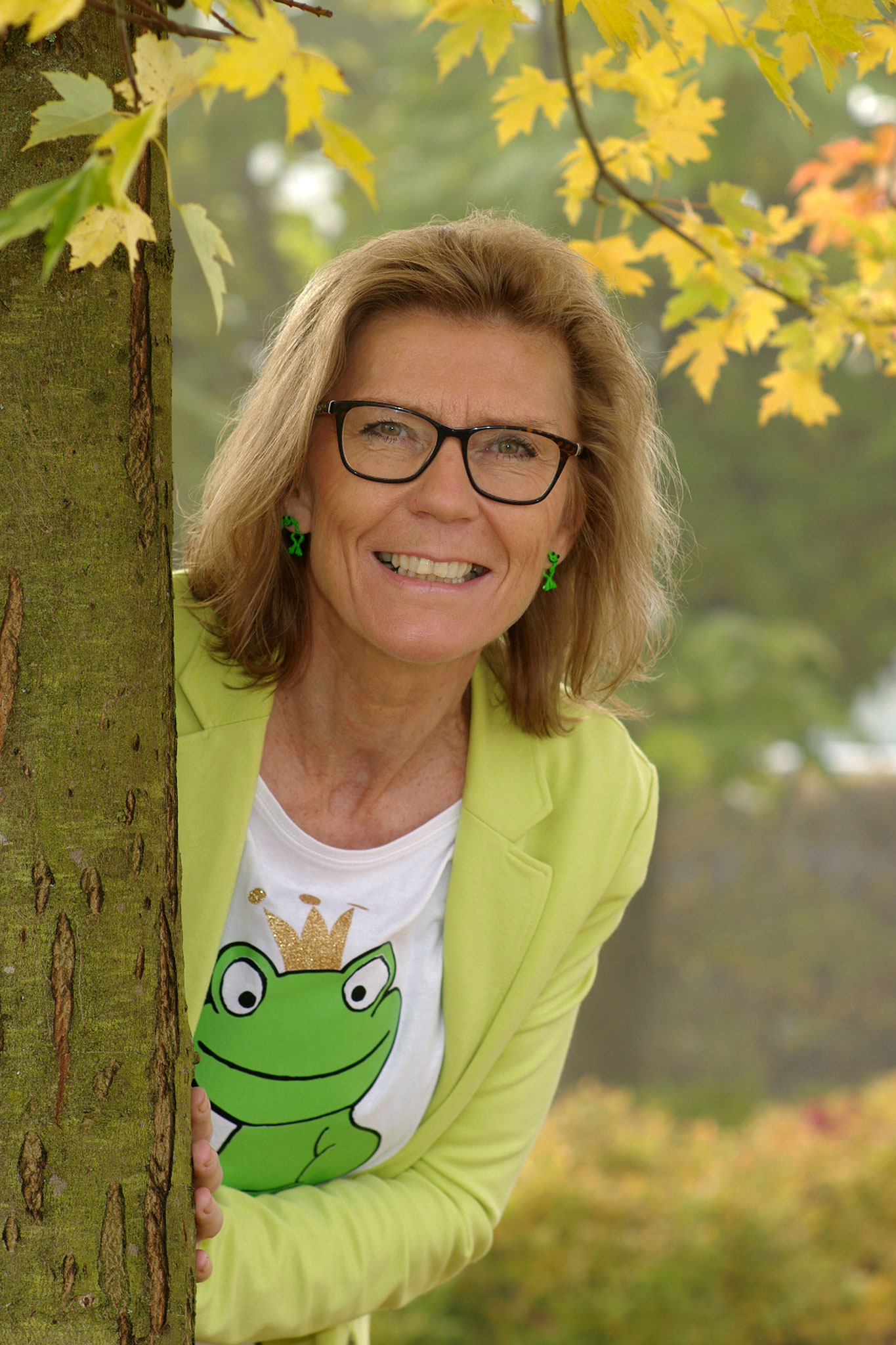 Helga Leutgeb - Assitentin in der gelben Gruppe