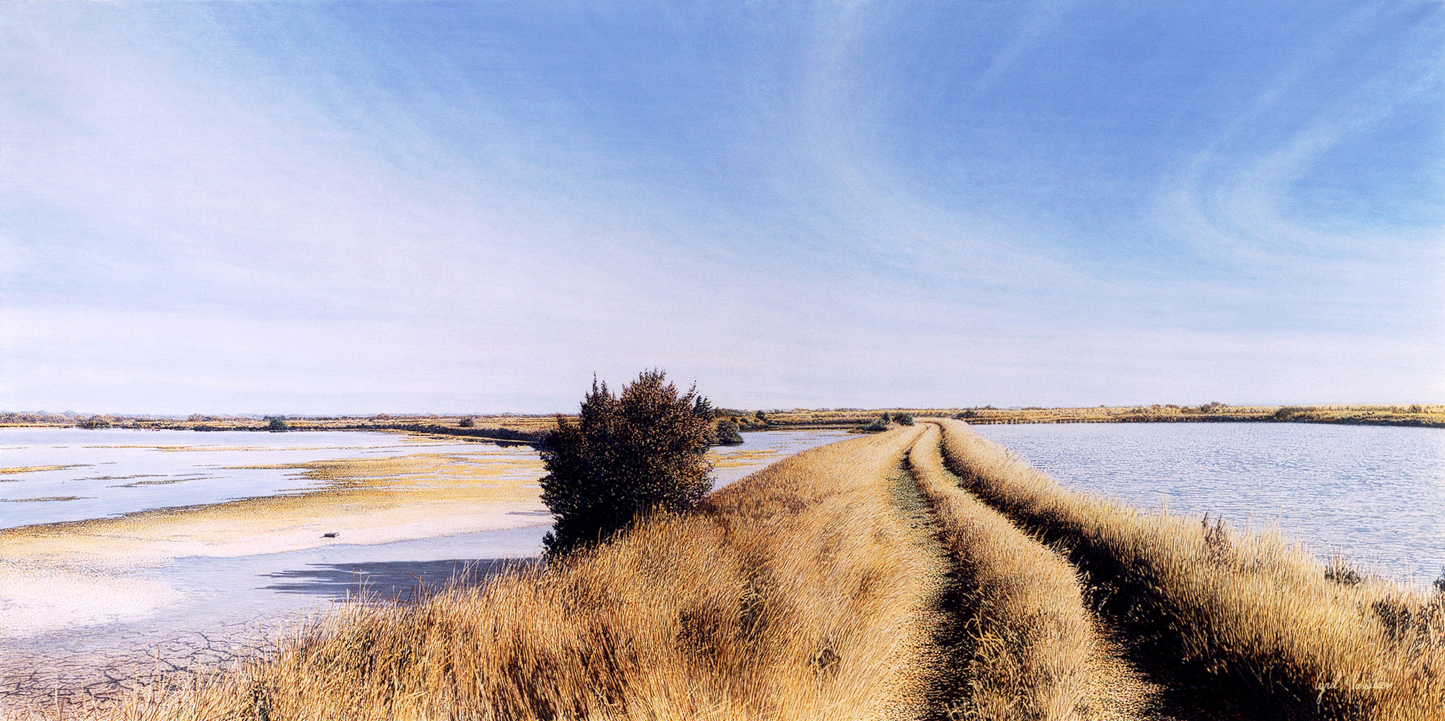 Acrylique sur toile 195- 97 cm