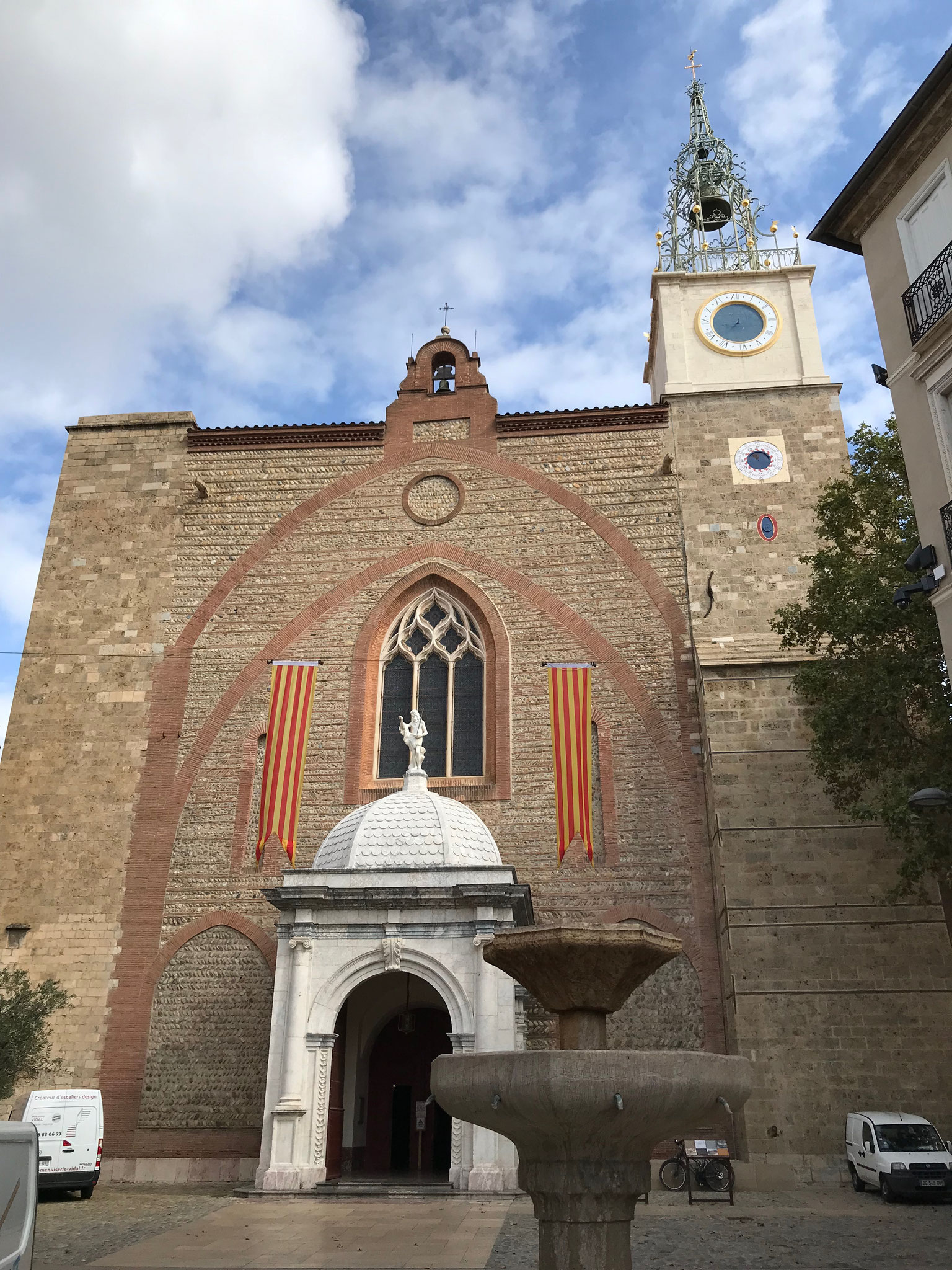 Kathedrale Saint-Jean-Baptiste, hier ist der 1. mallorquinische König begraben.