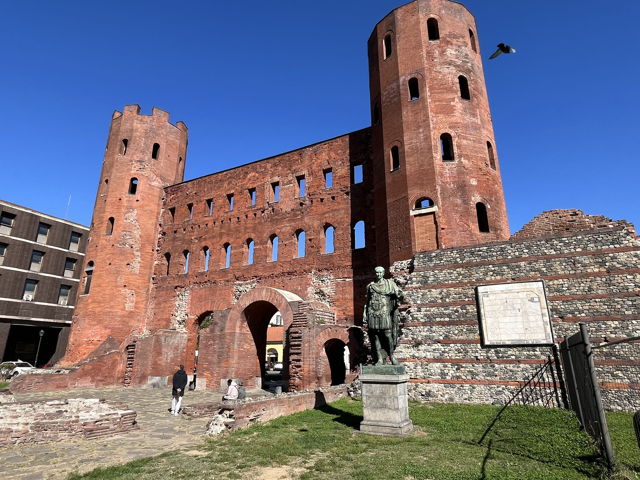 Auch die Römer haben in Turin ihre Spuren hinterlassen.