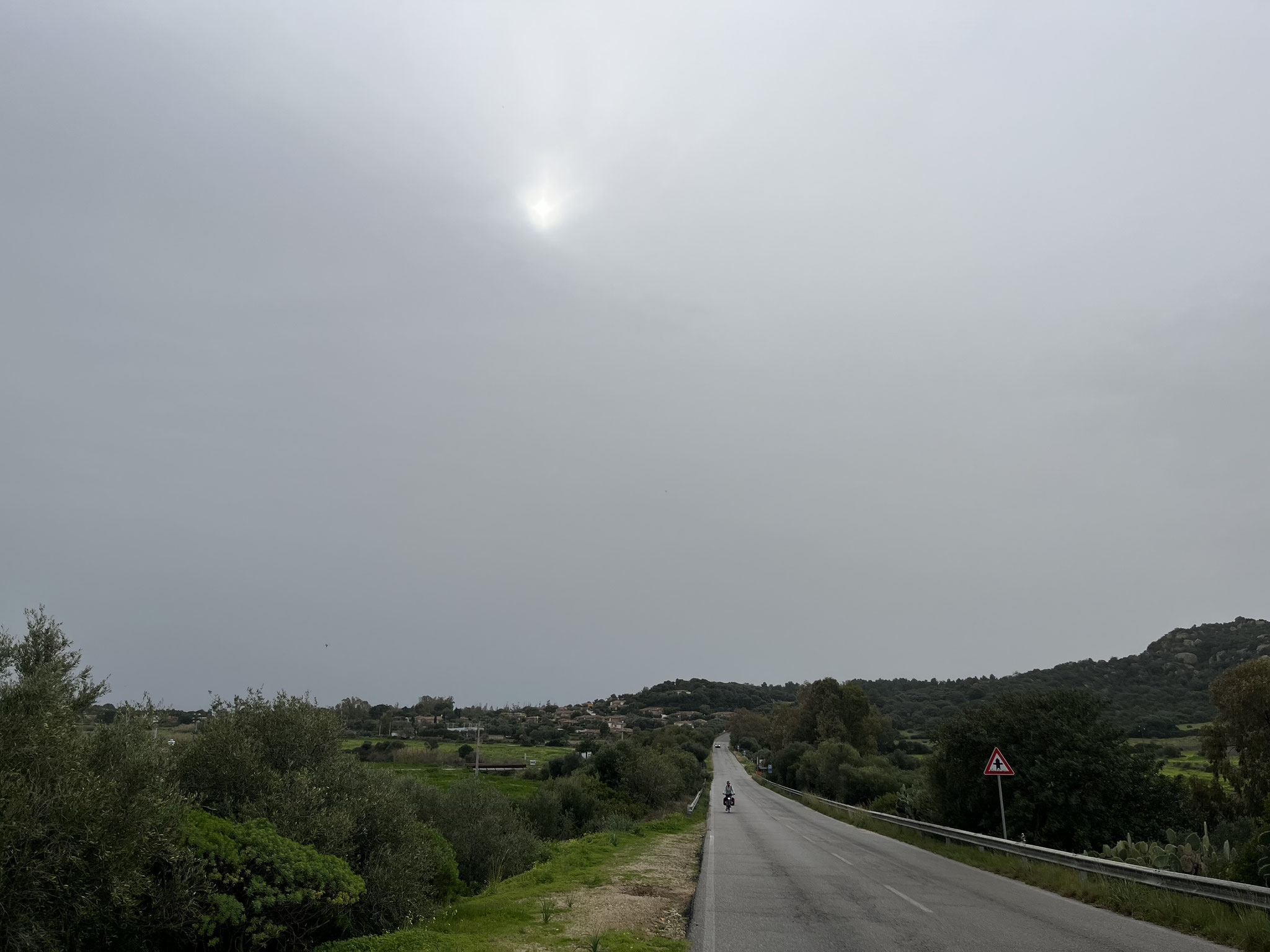 Wir haben Glück und die Sonne zeigt sich kurz.