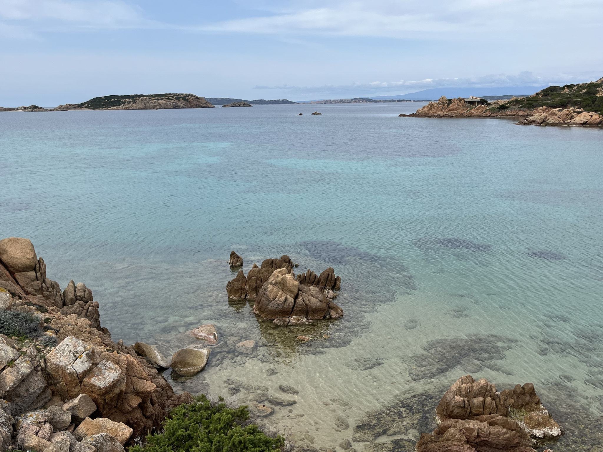 … glasklarem, blauen …