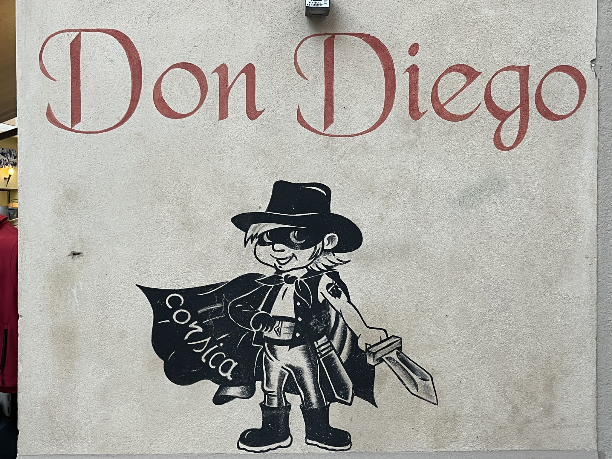 … entdecken Don Diego, ein kleiner Korse.
