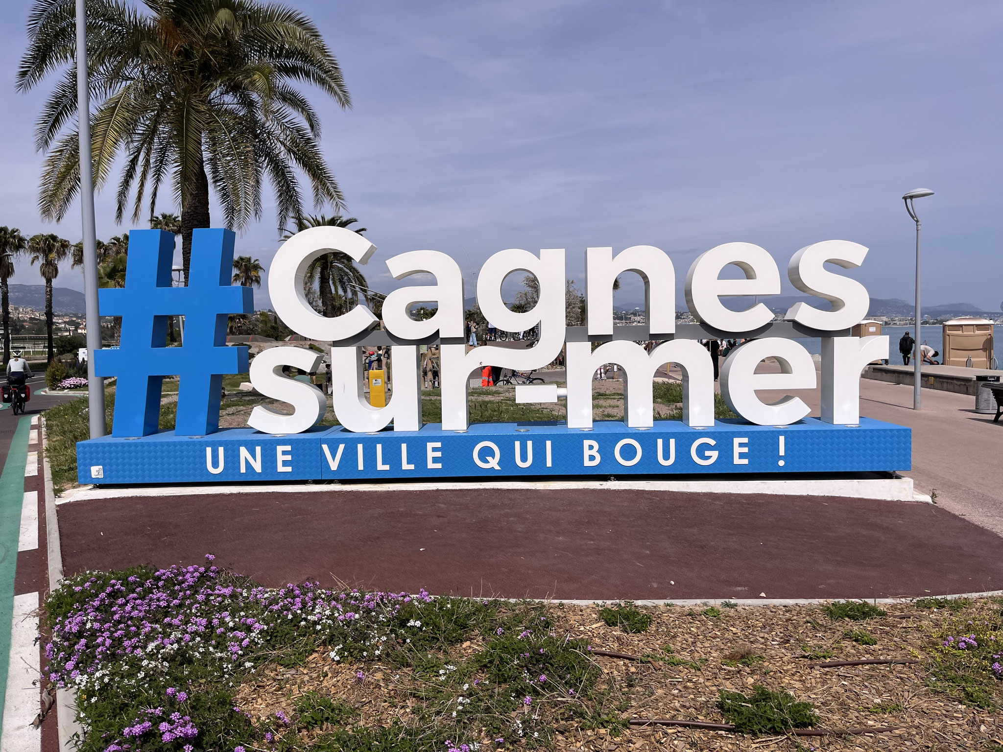 In Cagnes-sur-Mer, 10km ausserhalb von Nizza …