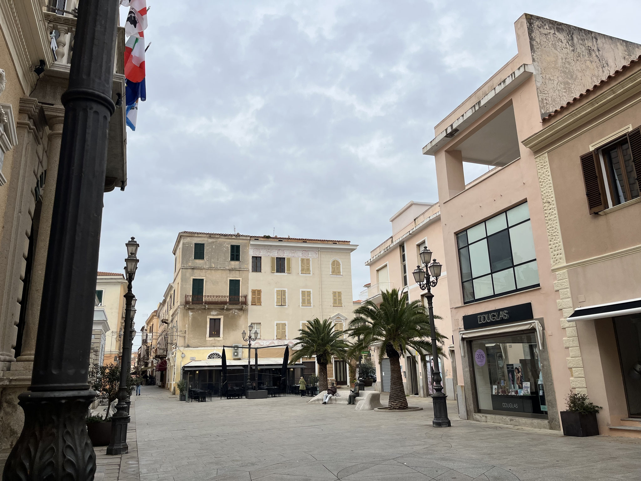 Die Innenstadt von La Maddalena ist klein und überschaubar.