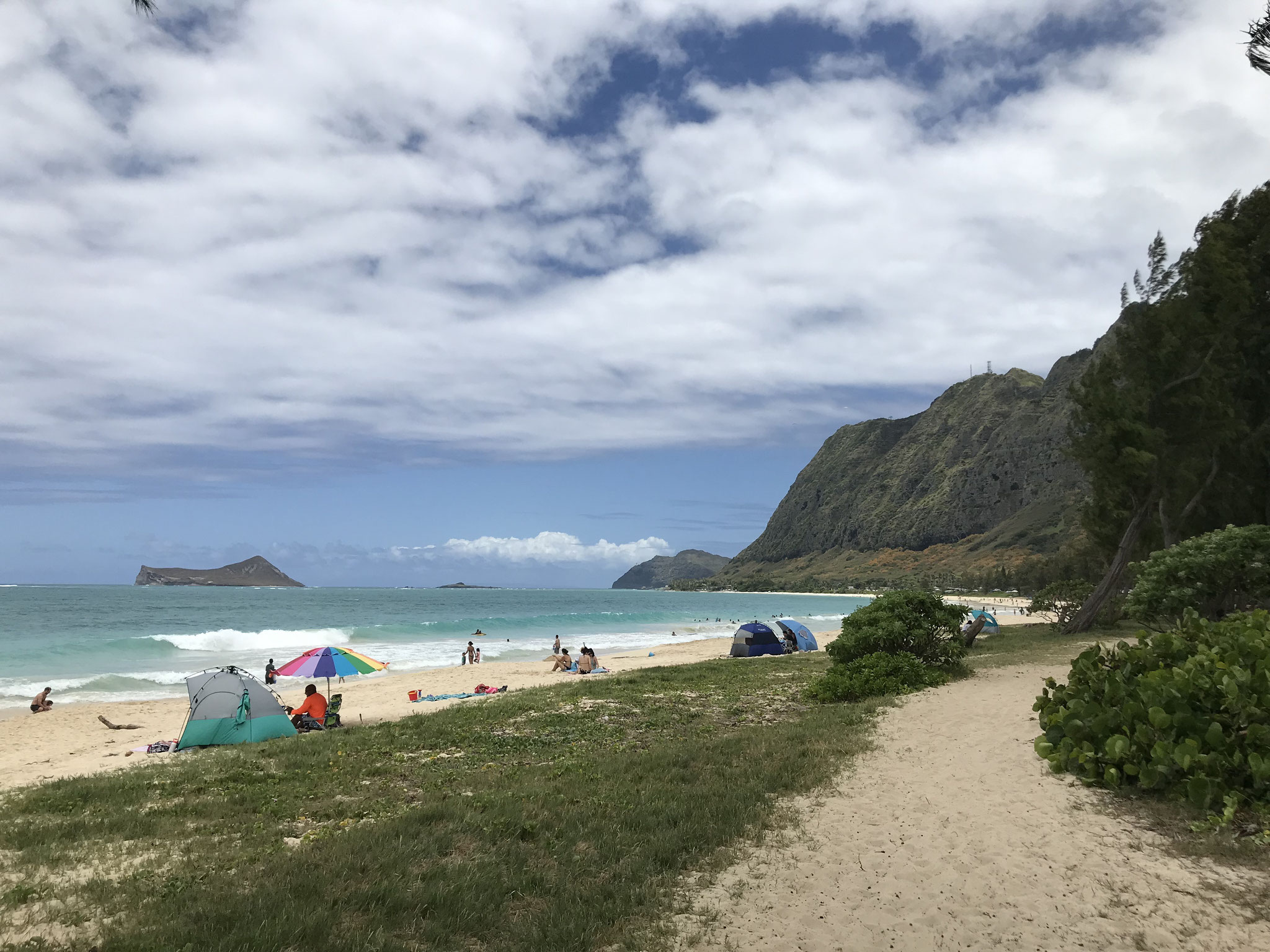 Traumhafter Strand in einer fantastischen Umgebung