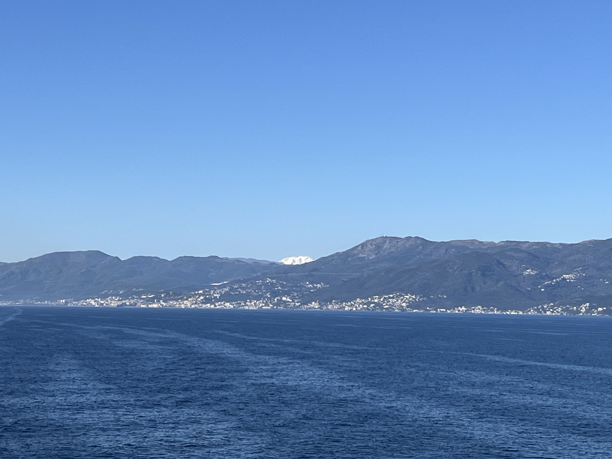 Bye bye Bastia, bye bye Korsika.