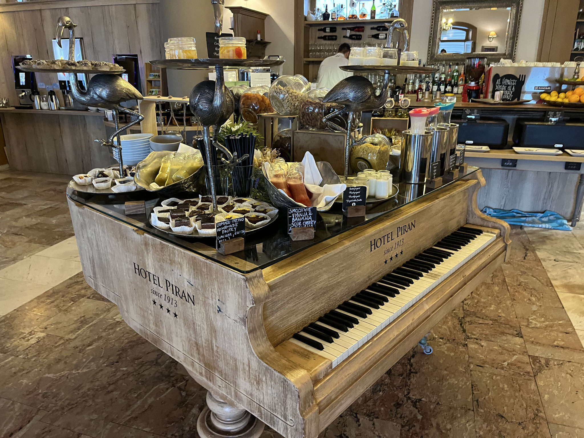 Dafür ist das Frühstücksbuffet Top!